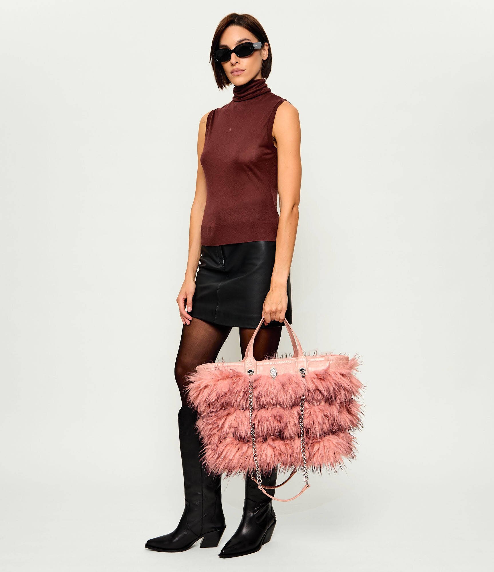 Kurt Geiger Geantă shopper Hoxton | shearling