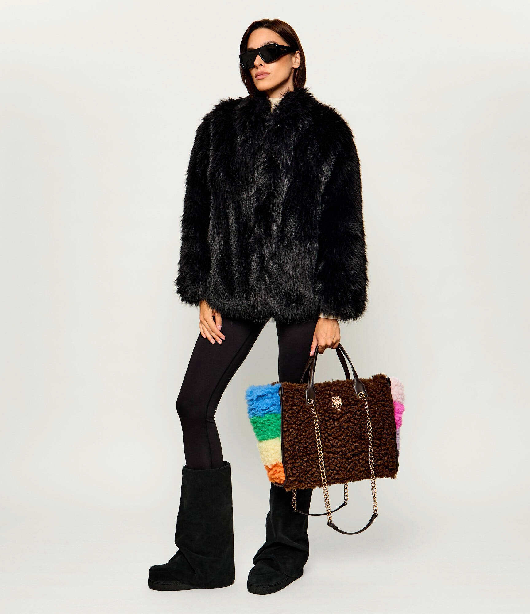 Kurt Geiger Geantă shopper Hoxton | shearling