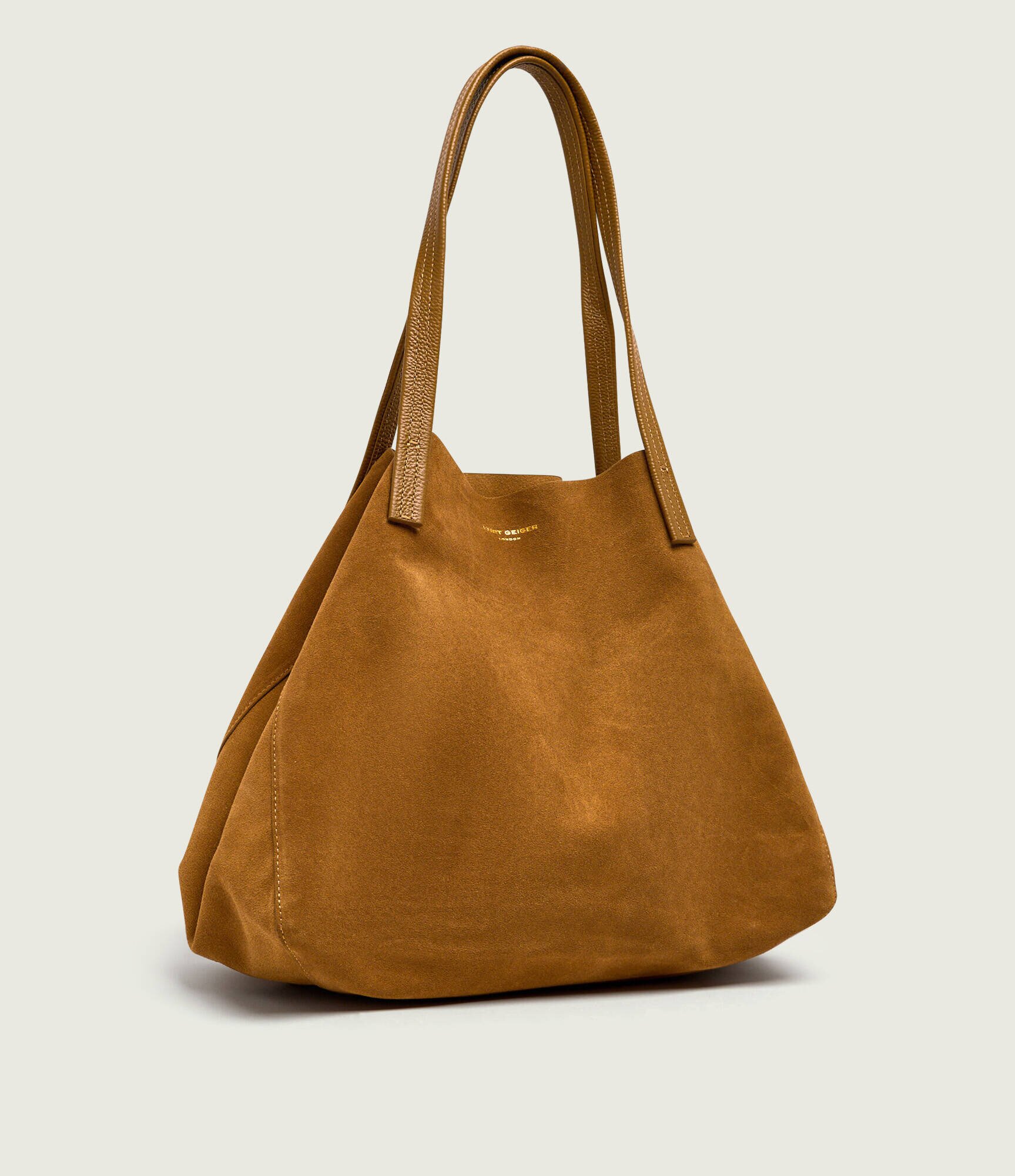 Kurt Geiger Geantă shopper The Violet | piele întoarsă