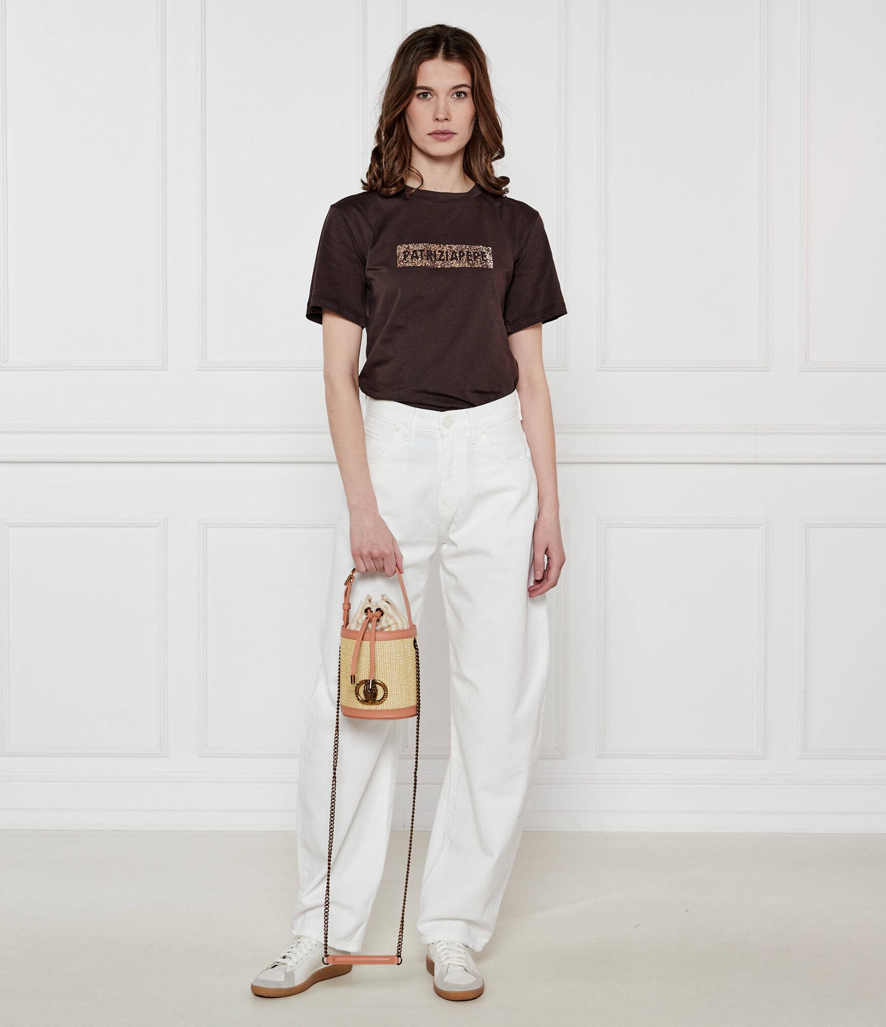 Kurt Geiger Geantă tip sac Chelsea cu adaos de piele