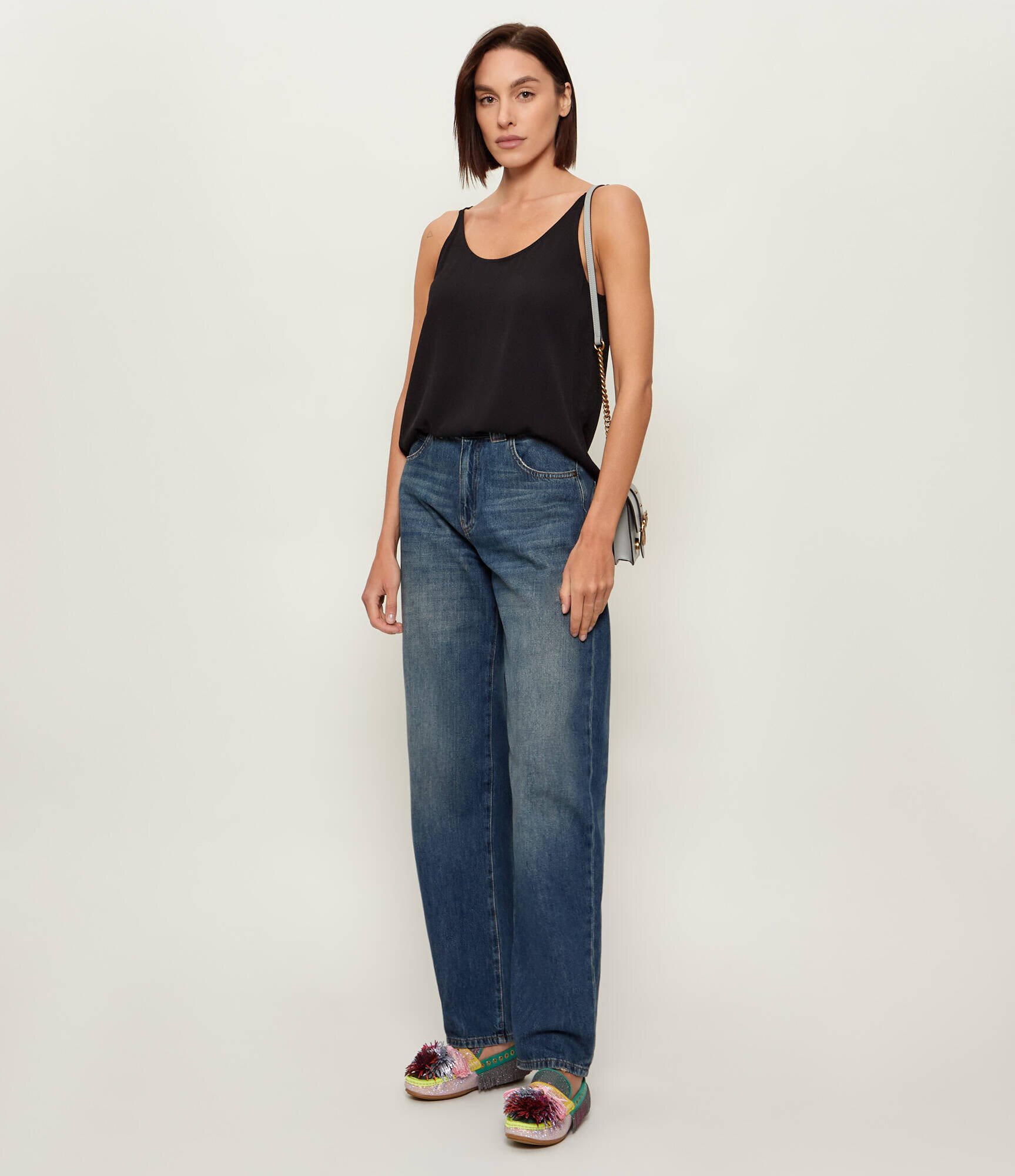 Kurt Geiger Mocasini Pom Pom | piele întoarsă
