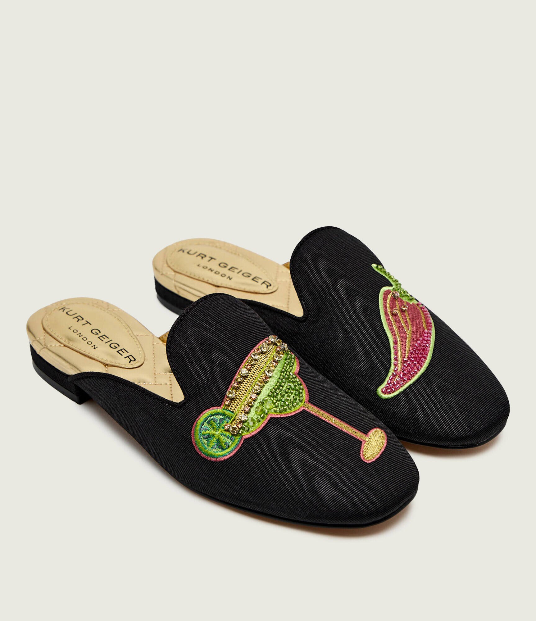 Kurt Geiger Mules (încălțăminte) EMBROIDERED