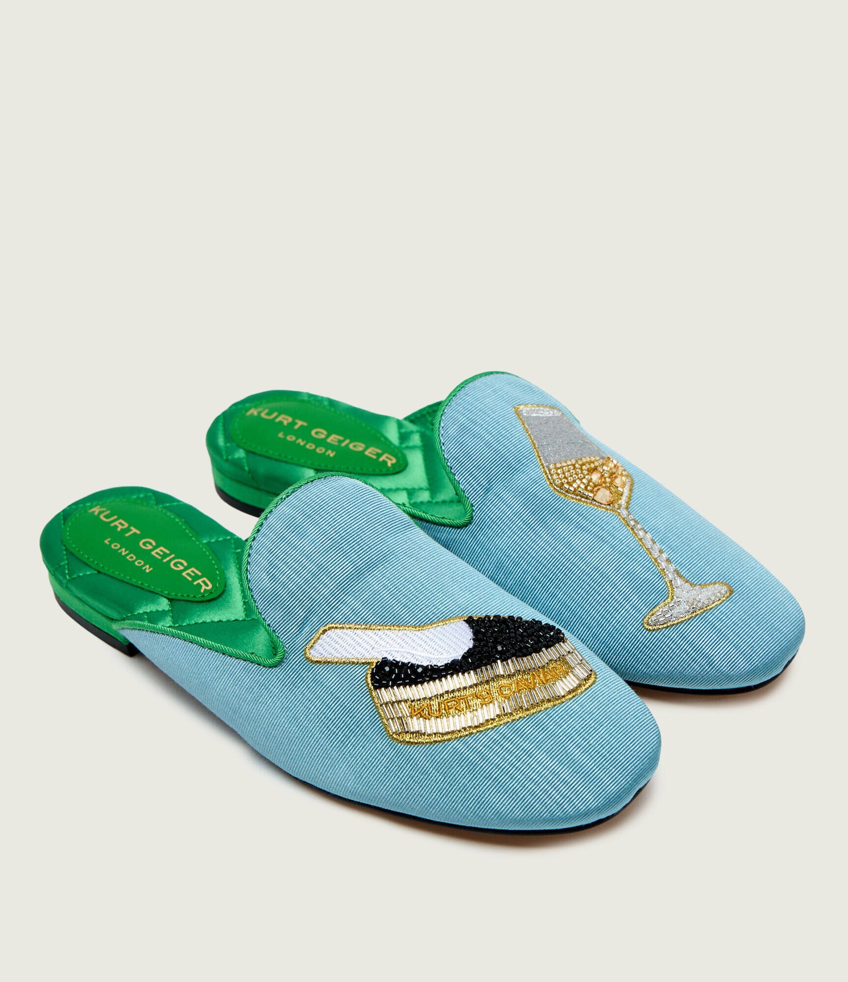 Kurt Geiger Mules (încălțăminte) EMBROIDERED