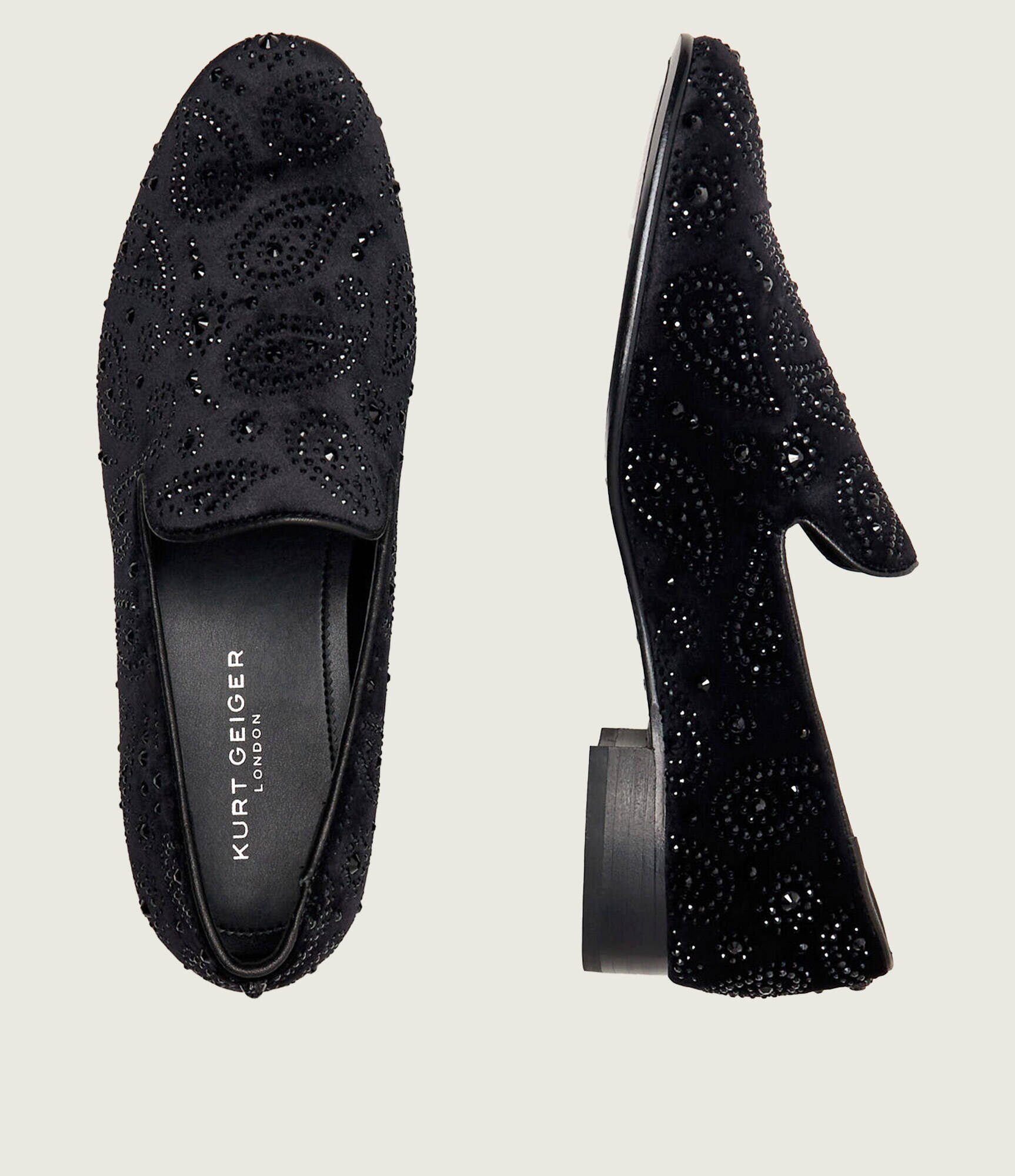 Kurt Geiger Pantofi loafer 166-ACE cu adaos de piele