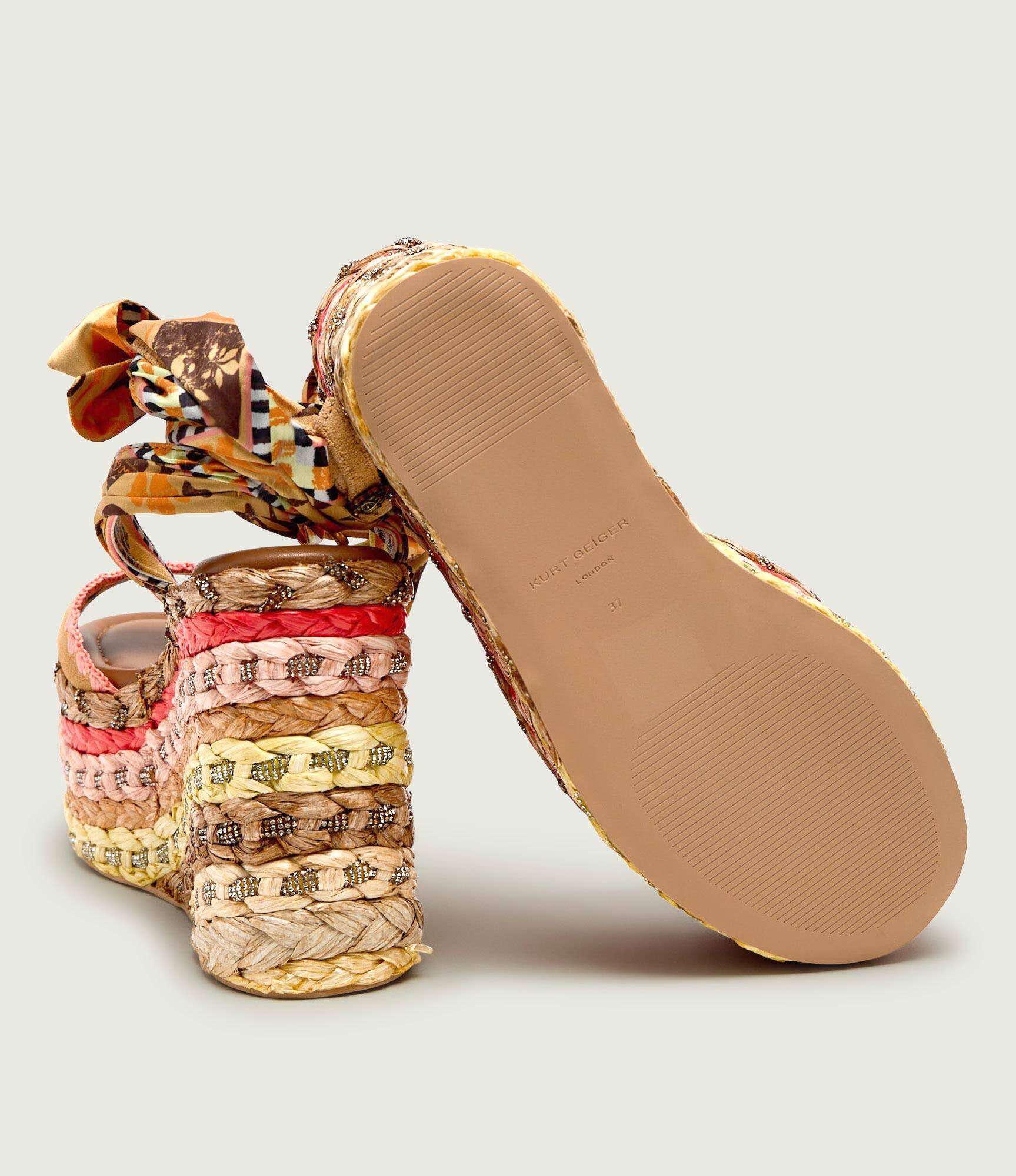 Kurt Geiger Platforme CHELSEA | piele întoarsă
