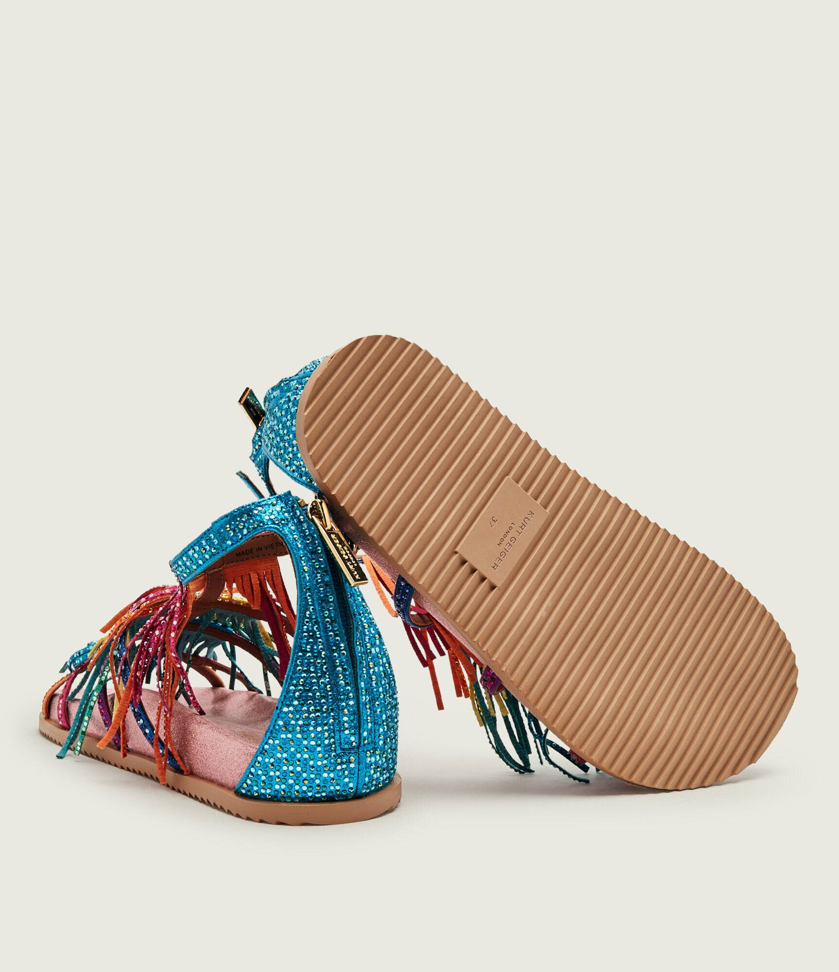 Kurt Geiger Sandale Fringe