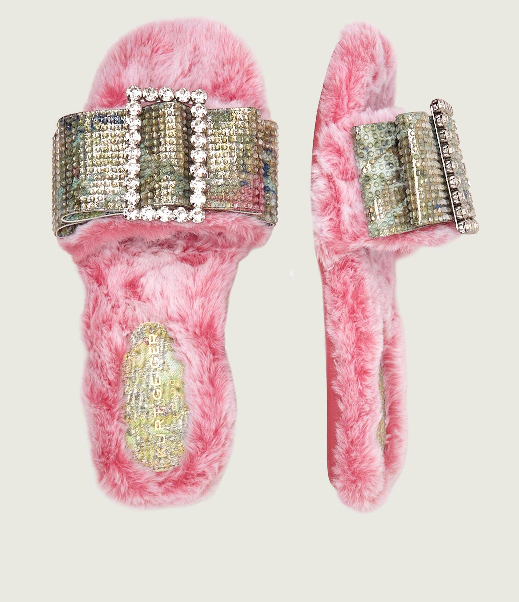 Kurt Geiger Șlapi COSY BOW SLIDE