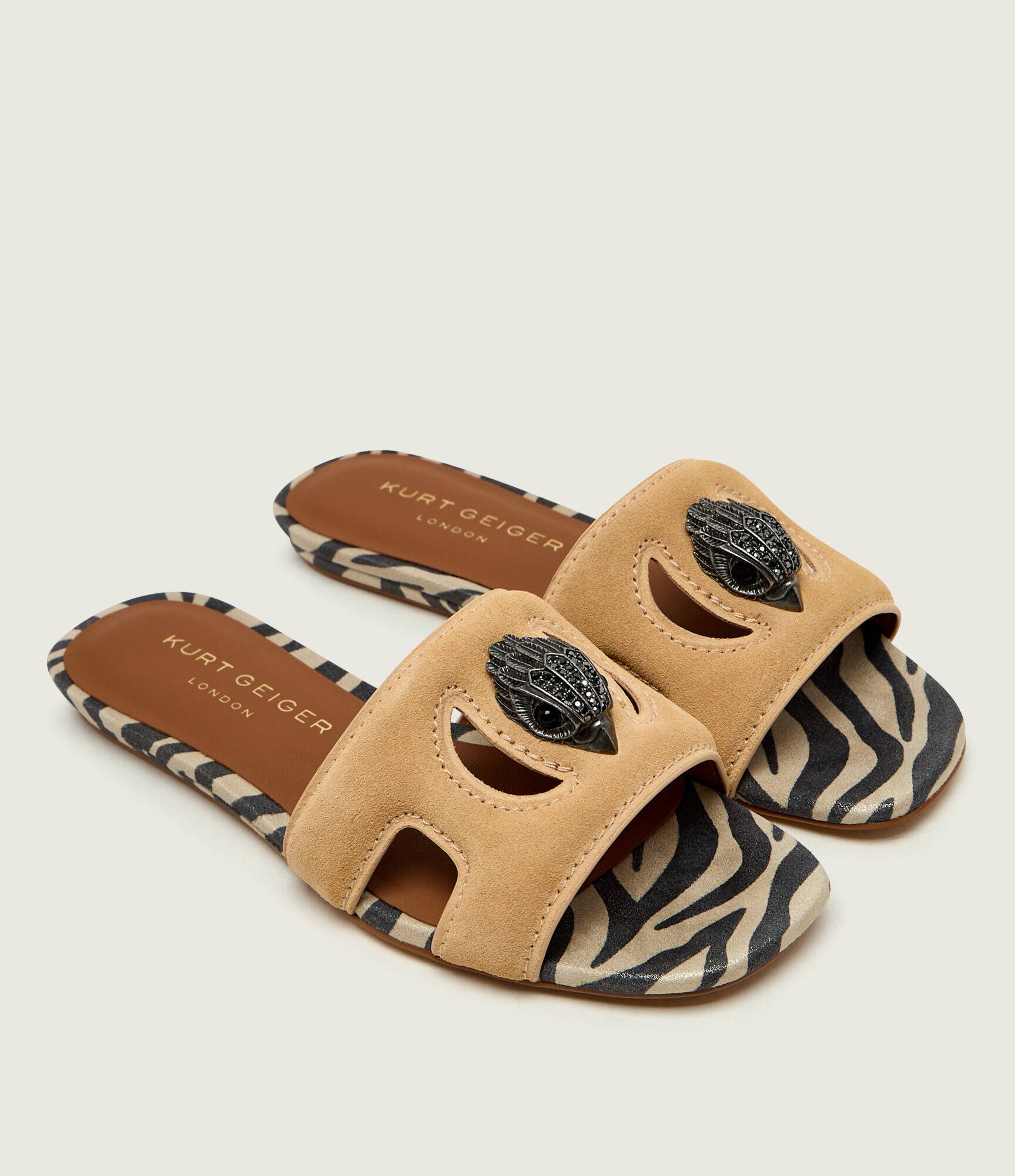 Kurt Geiger Șlapi EAGLE | piele întoarsă