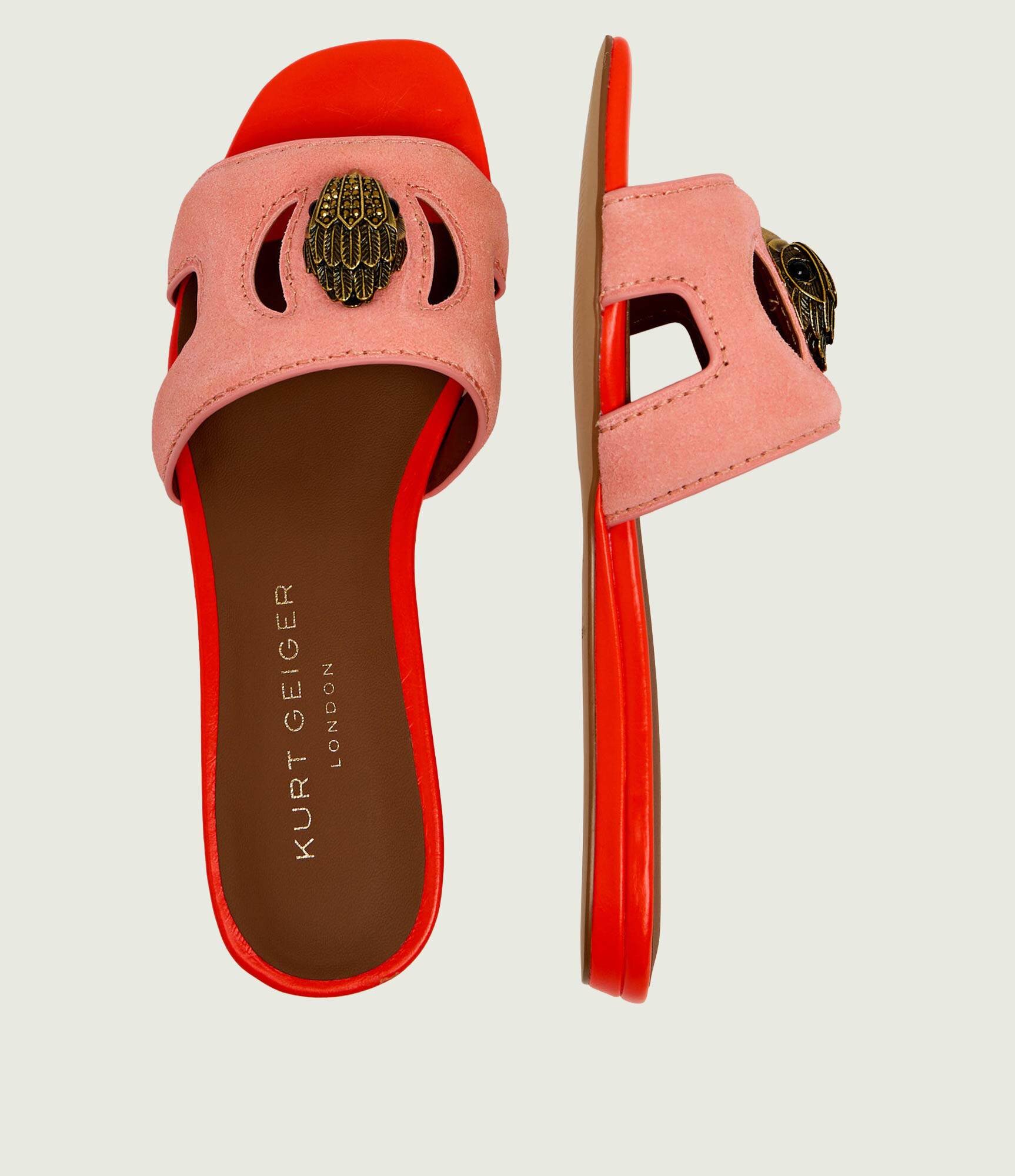 Kurt Geiger Șlapi EAGLE | piele întoarsă