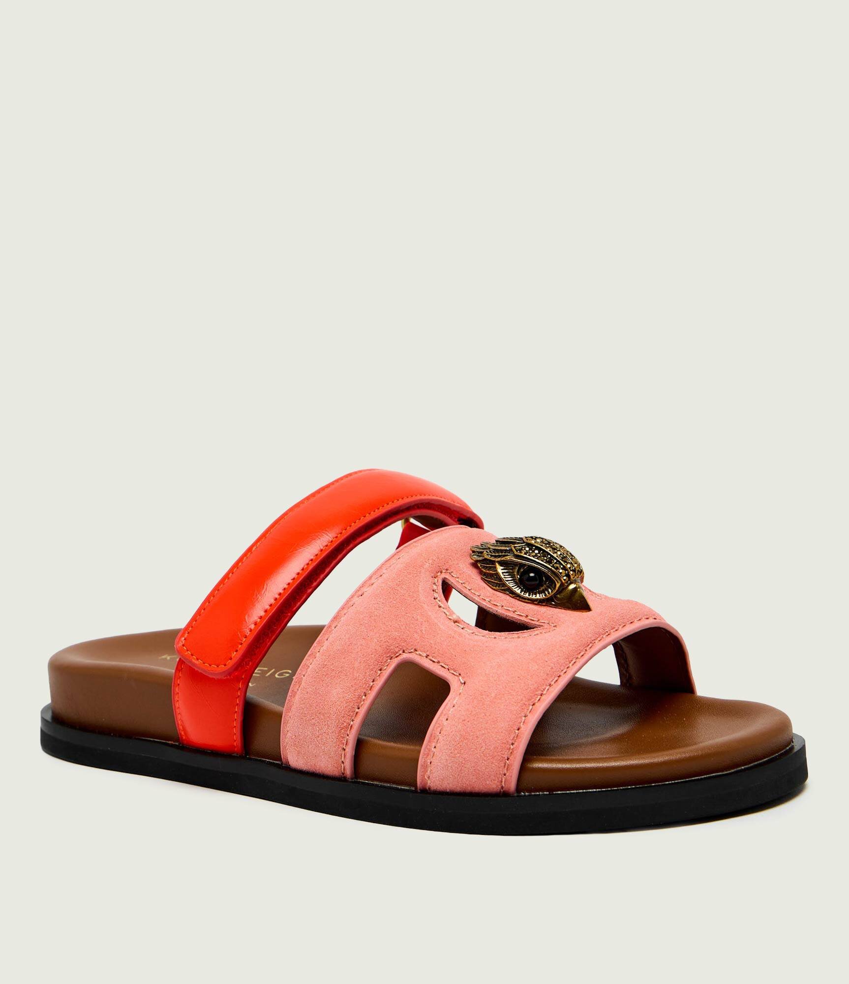 Kurt Geiger Șlapi EAGLE | piele întoarsă cu adaos de piele