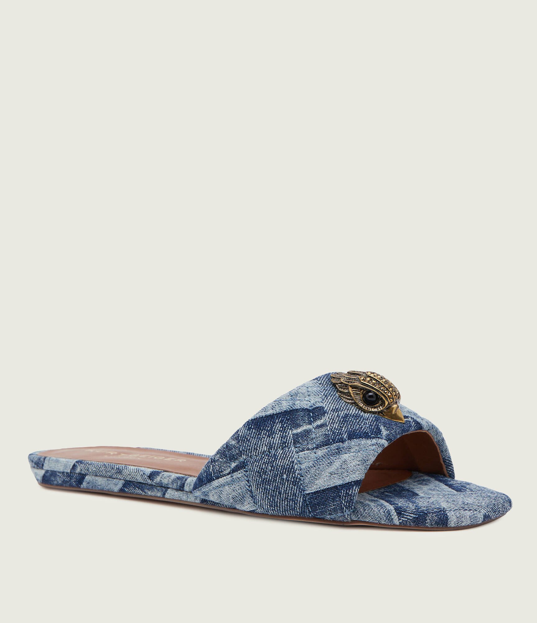 Kurt Geiger Șlapi KENSINGTON cu adaos de piele