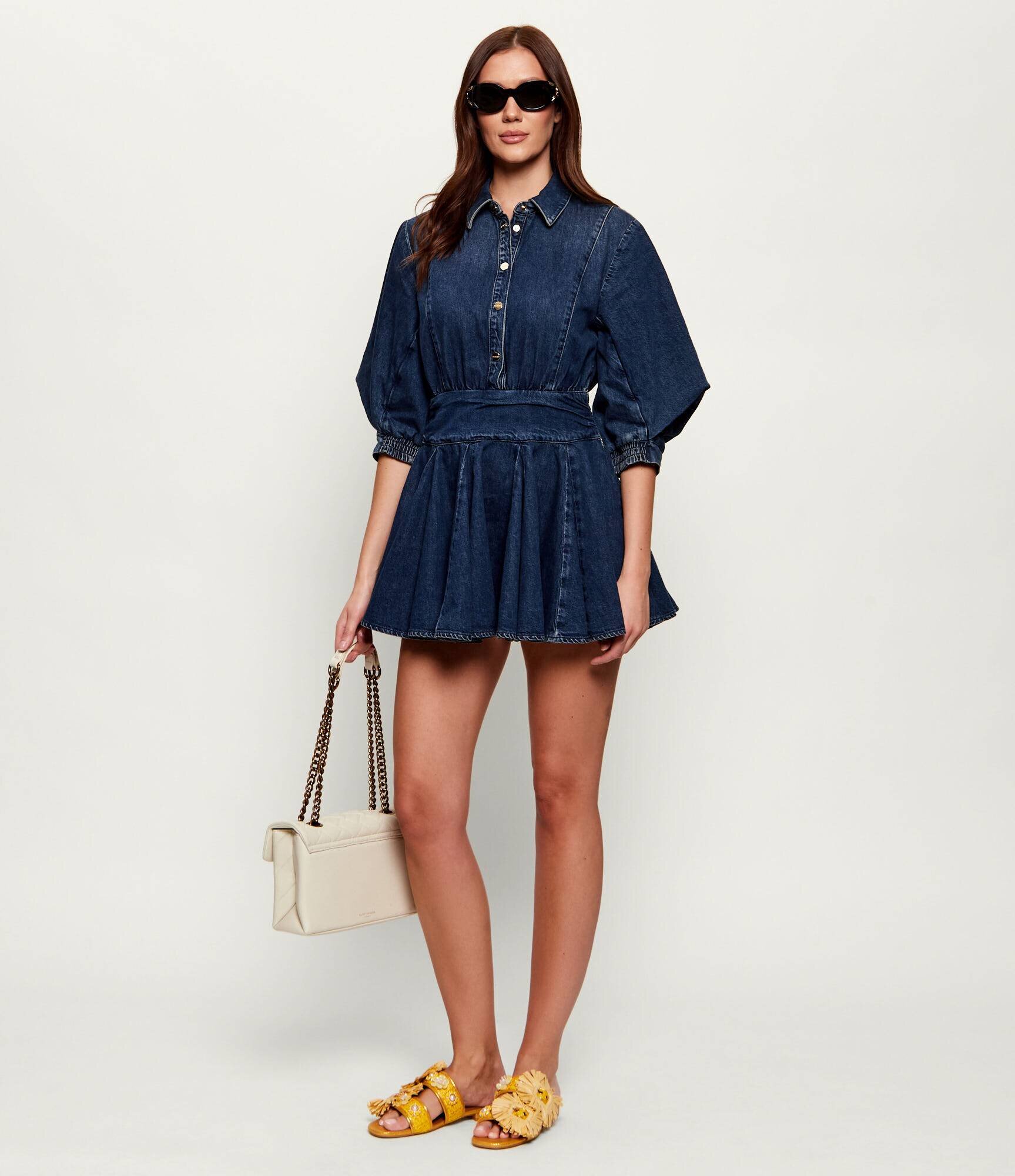 Kurt Geiger Șlapi RAFFIA BUCKLE FLAT
