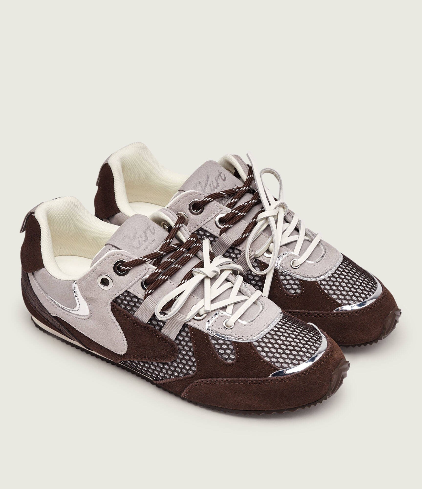 Kurt Geiger Sneakers K Slim Runner | piele întoarsă