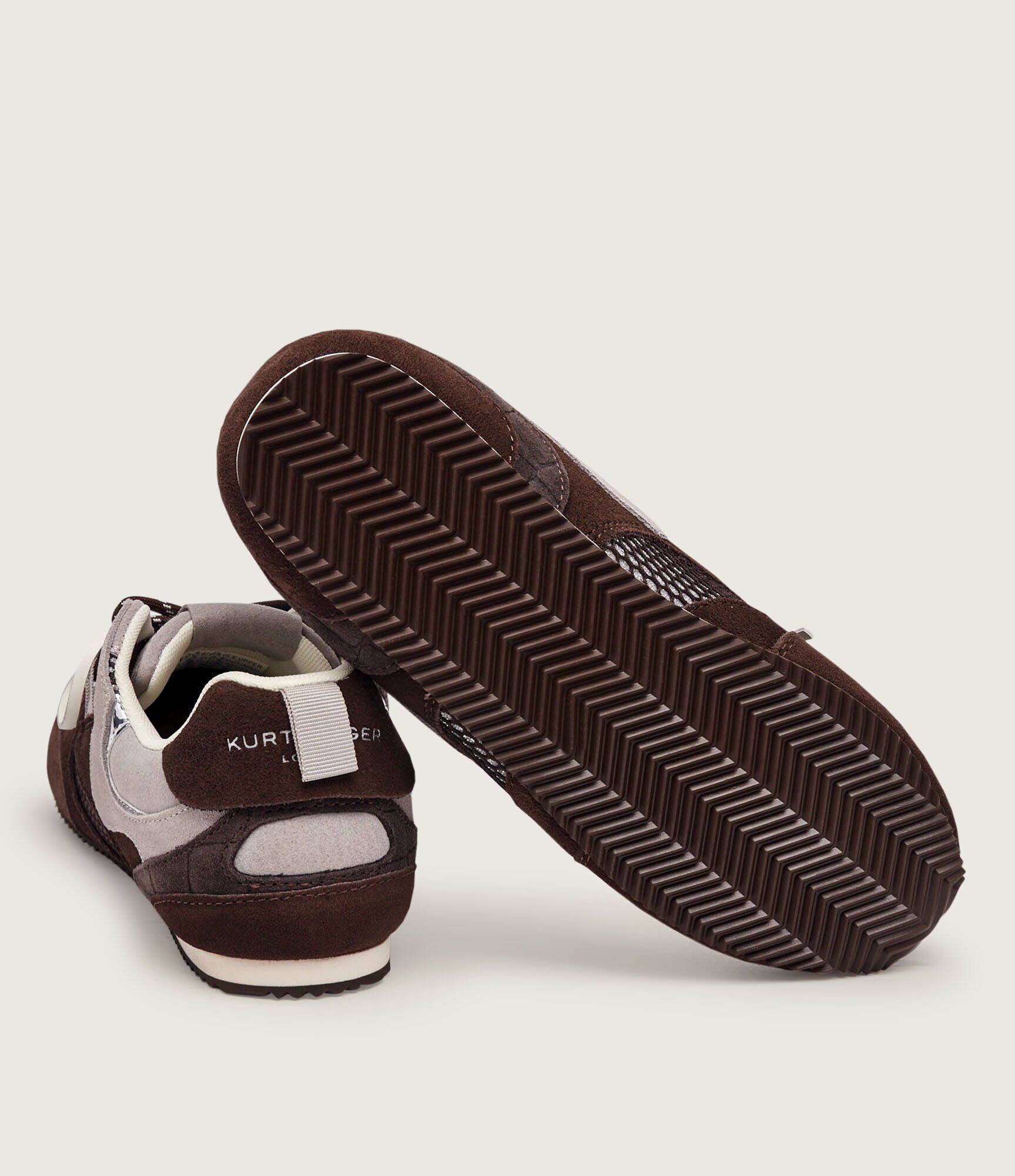 Kurt Geiger Sneakers K Slim Runner | piele întoarsă