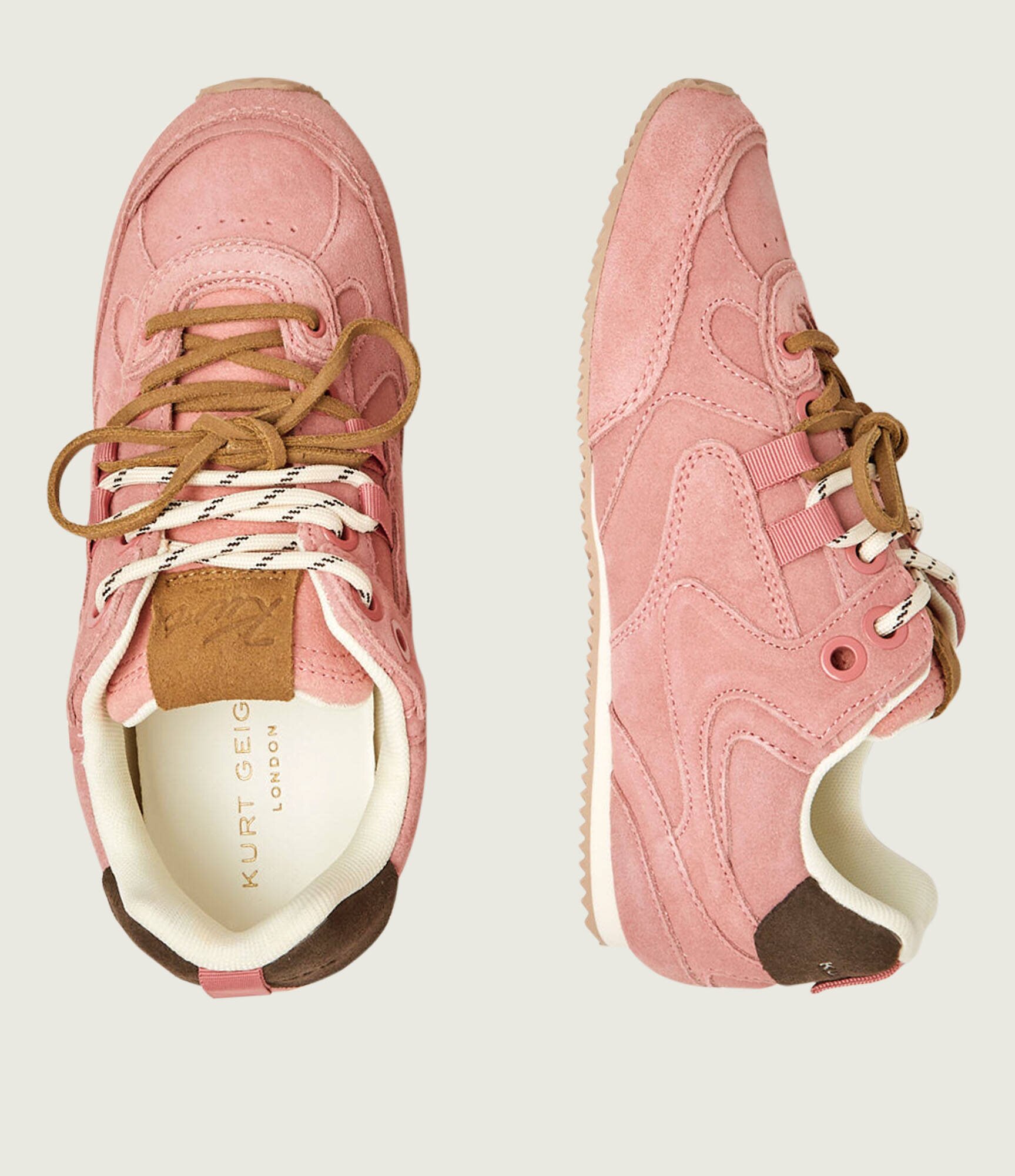 Kurt Geiger Sneakers K Slim Runner | piele întoarsă
