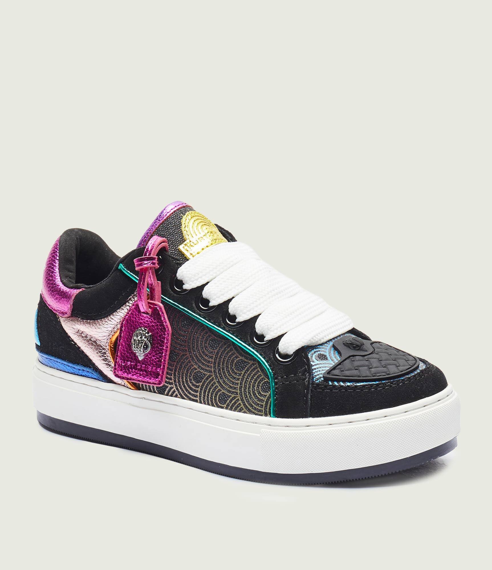 Kurt Geiger Sneakers Southbank Tag cu adaos de piele