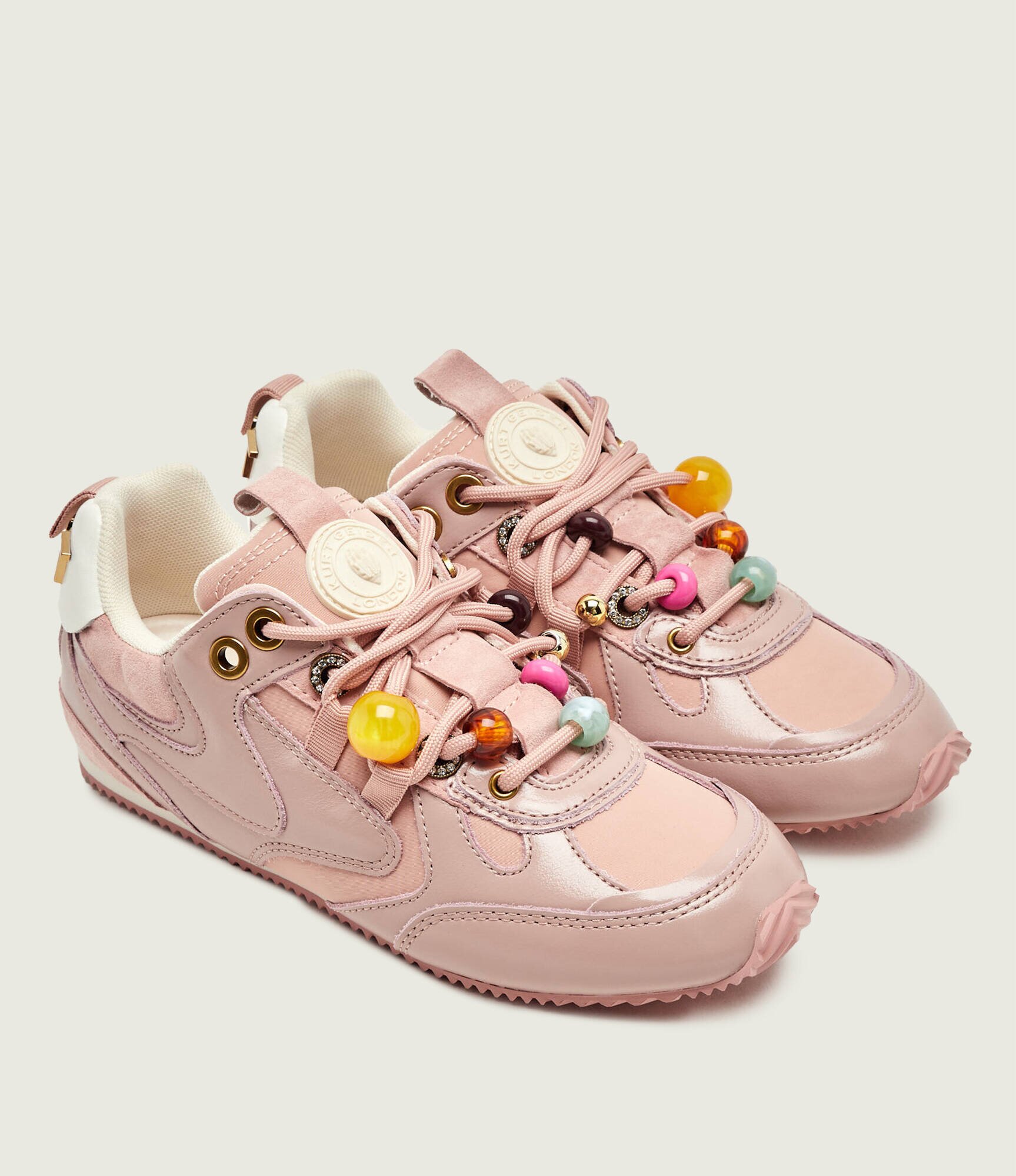 Kurt Geiger Teniși din piele Kurt Bead Slim | piele întoarsă
