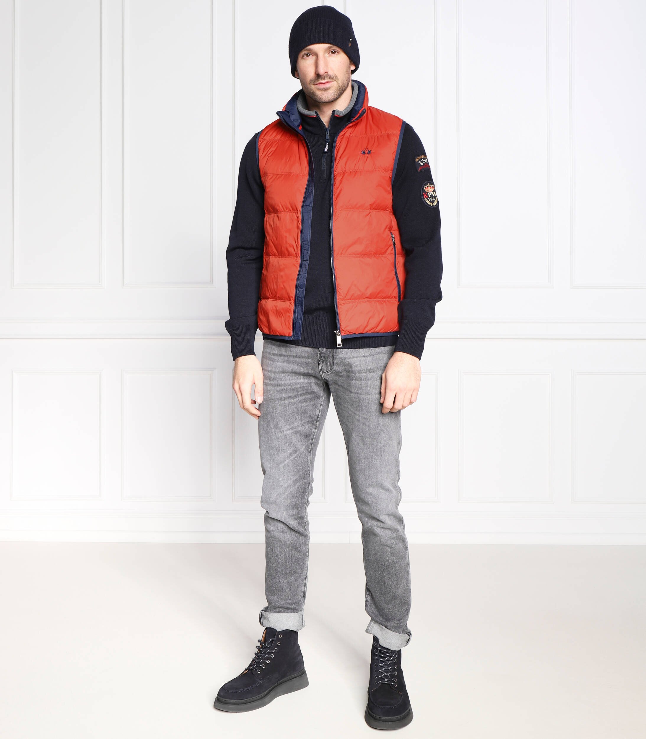 LA MARTINA De puf vestă | Regular Fit