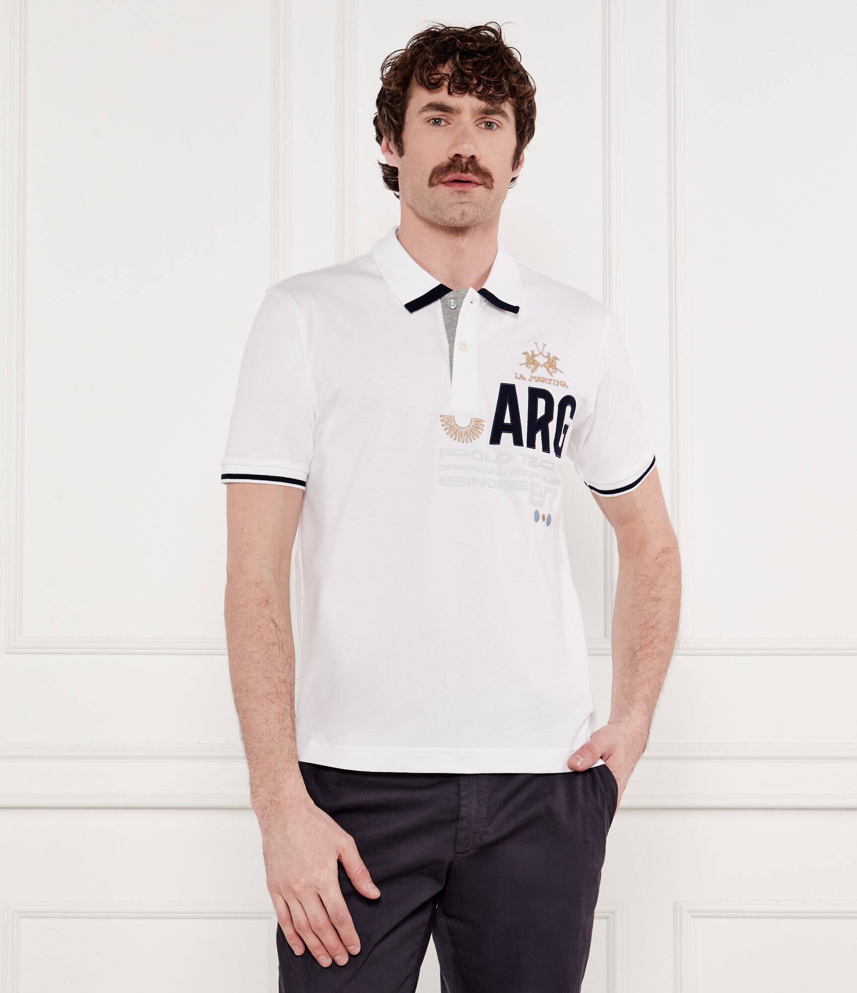 LA MARTINA Polo | Regular Fit | stretch pique