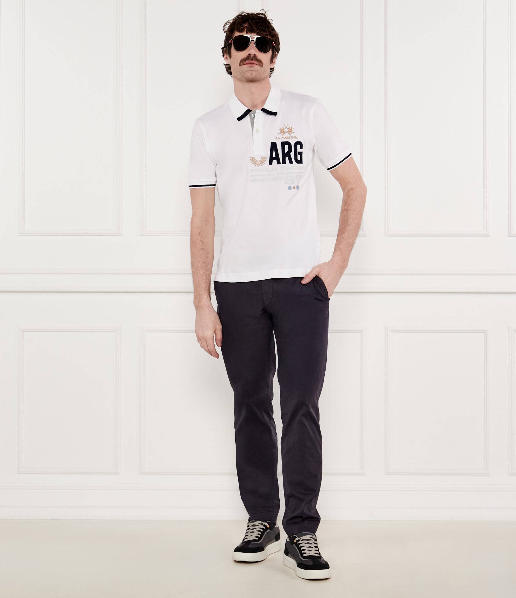 LA MARTINA Polo | Regular Fit | stretch pique