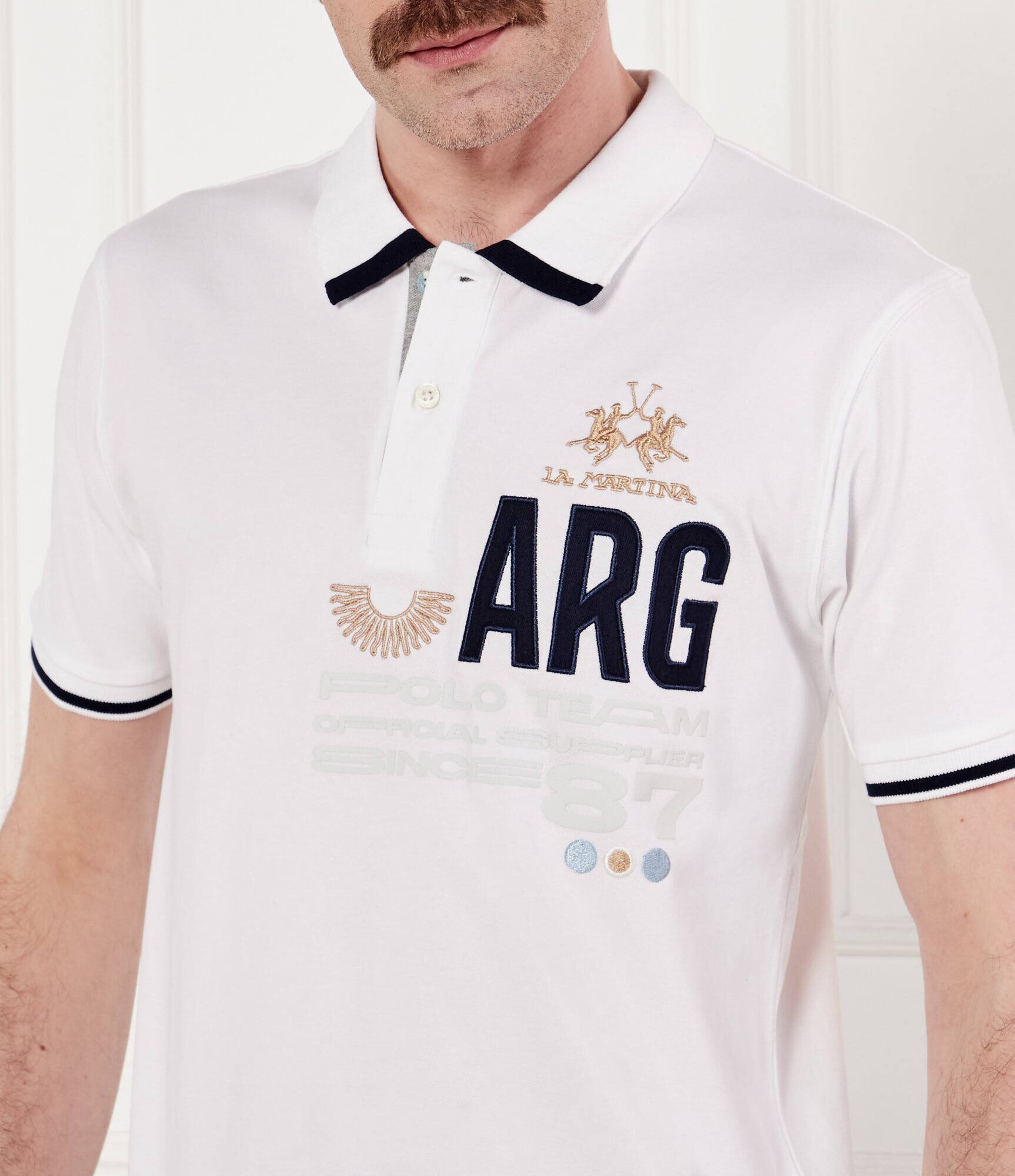 LA MARTINA Polo | Regular Fit | stretch pique