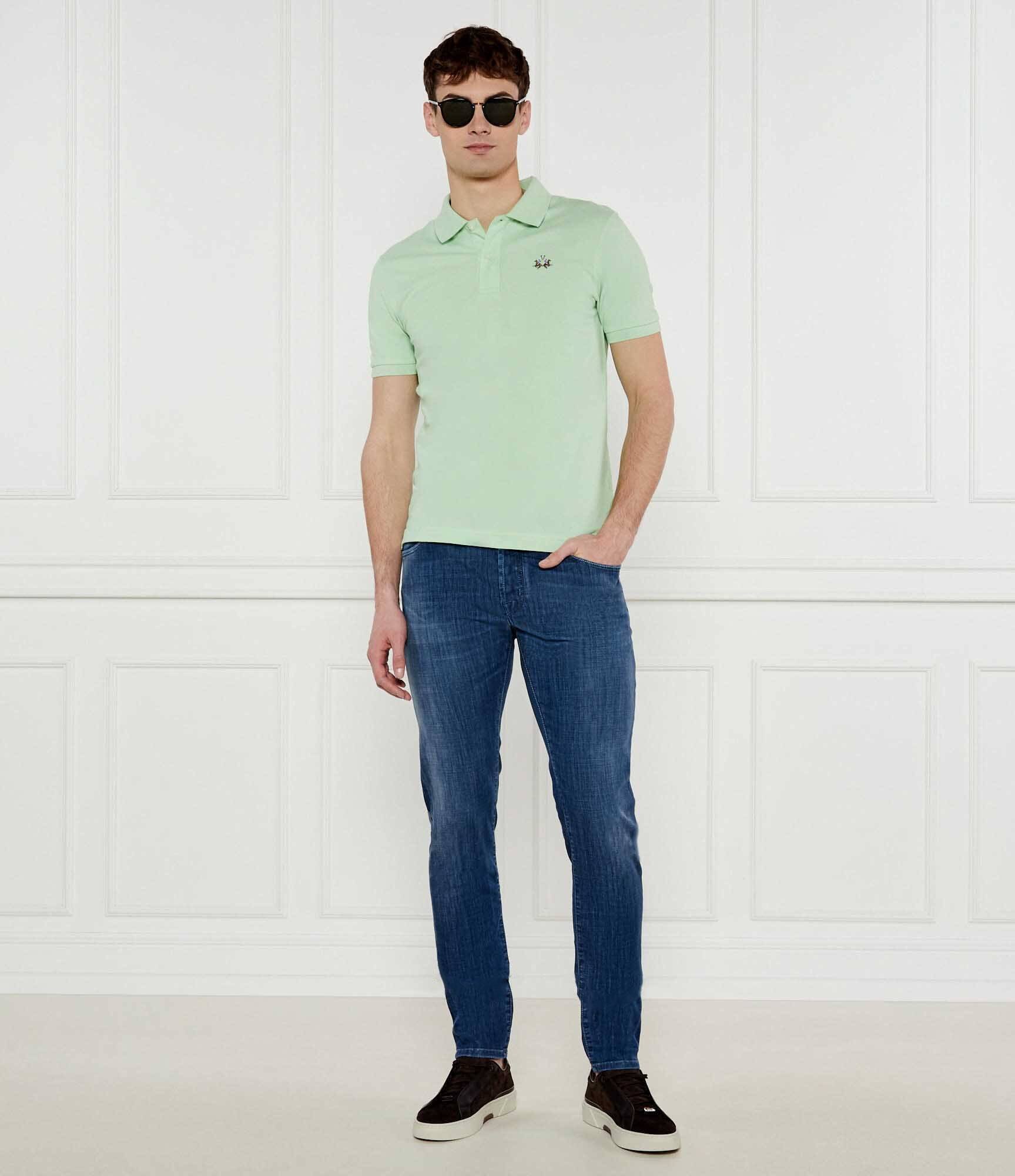 LA MARTINA Polo | Slim Fit | stretch pique