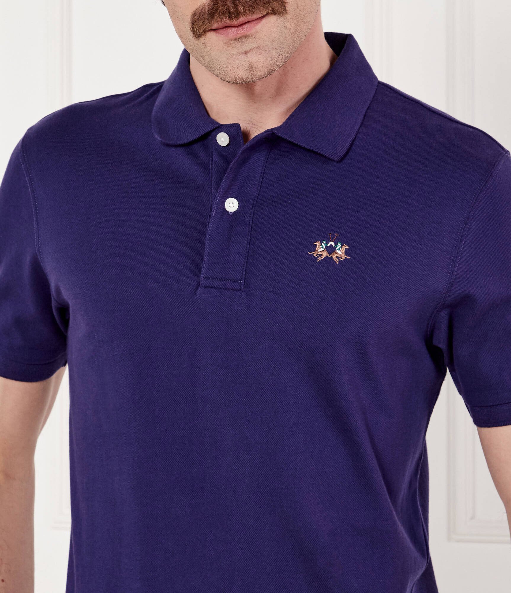 LA MARTINA Polo | Slim Fit | stretch pique