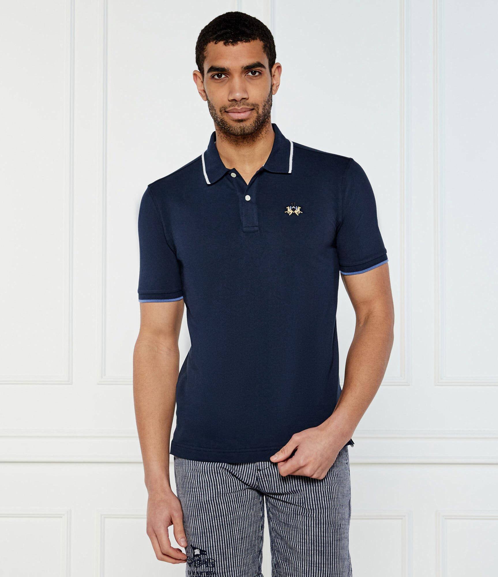 LA MARTINA Polo | Slim Fit | stretch pique
