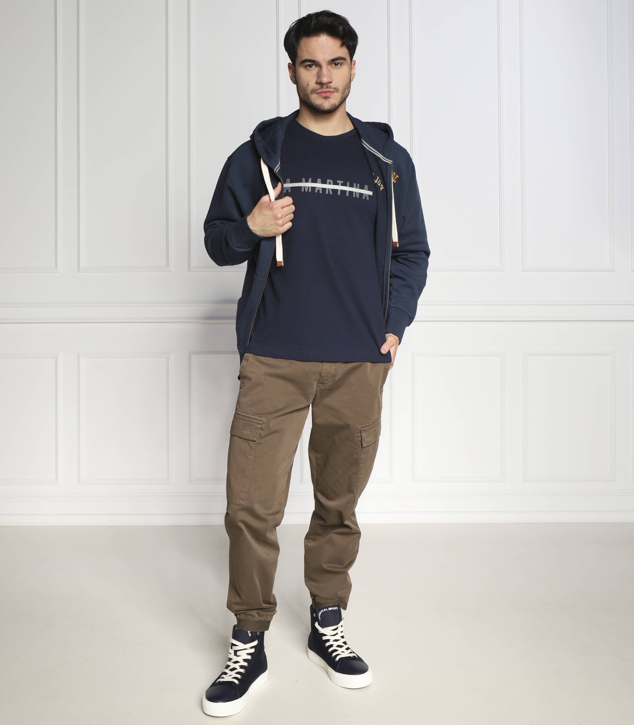 LA MARTINA Tricou | Regular Fit | cu adaos de in
