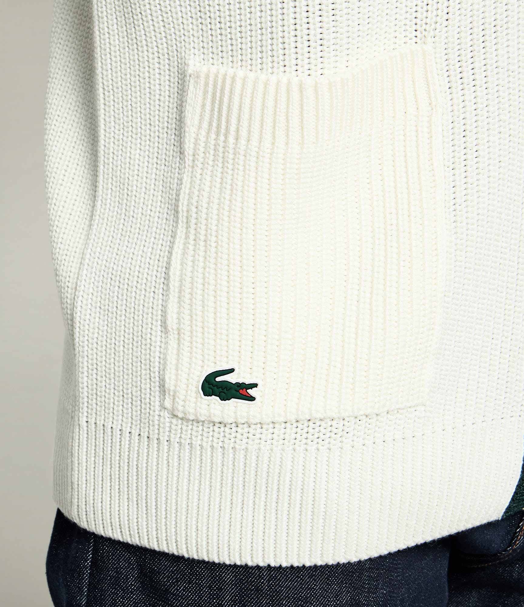 Lacoste Cardigan | Relaxed fit cu adaos de lână