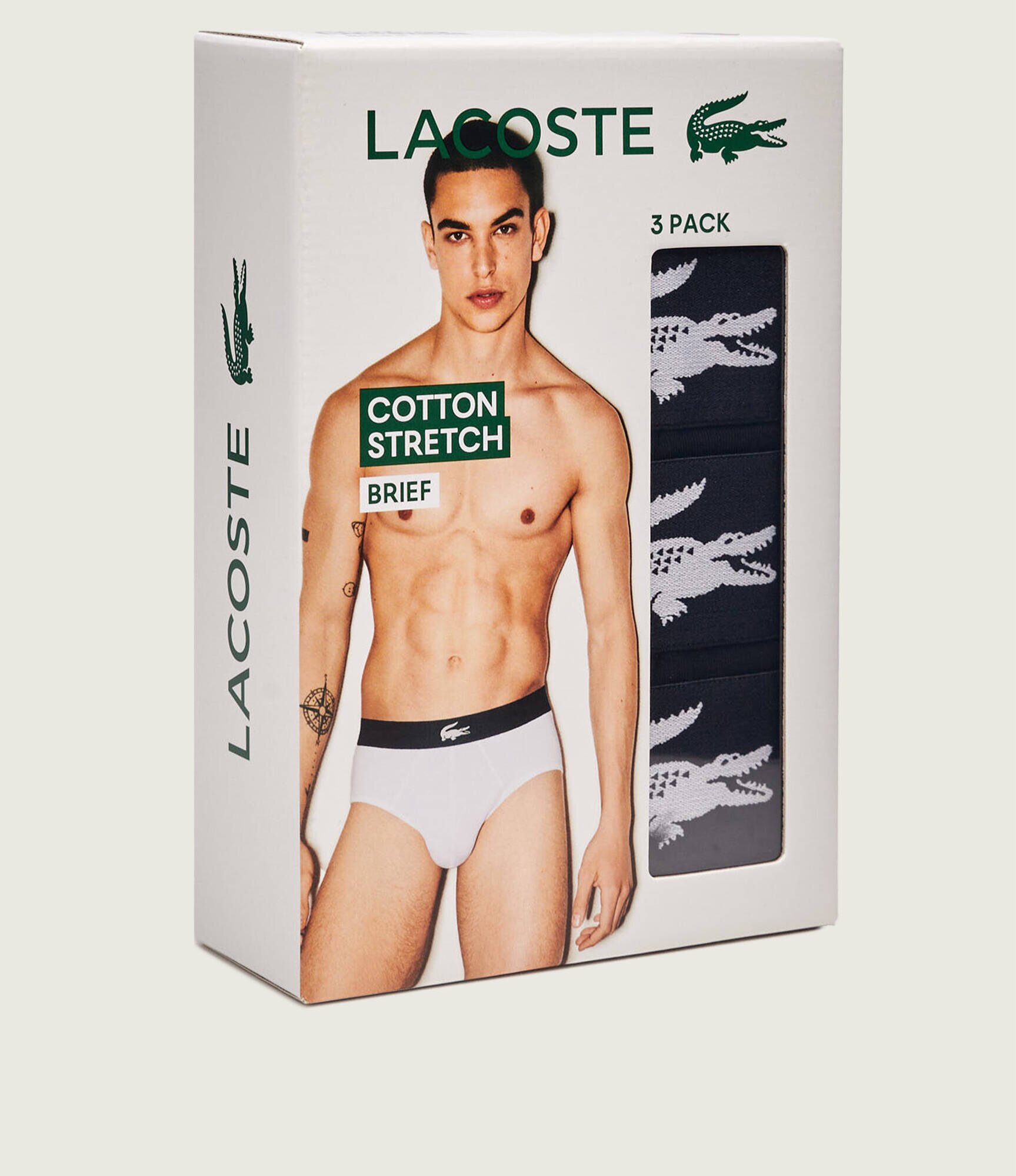 Lacoste Chiloți slipi 3-pack