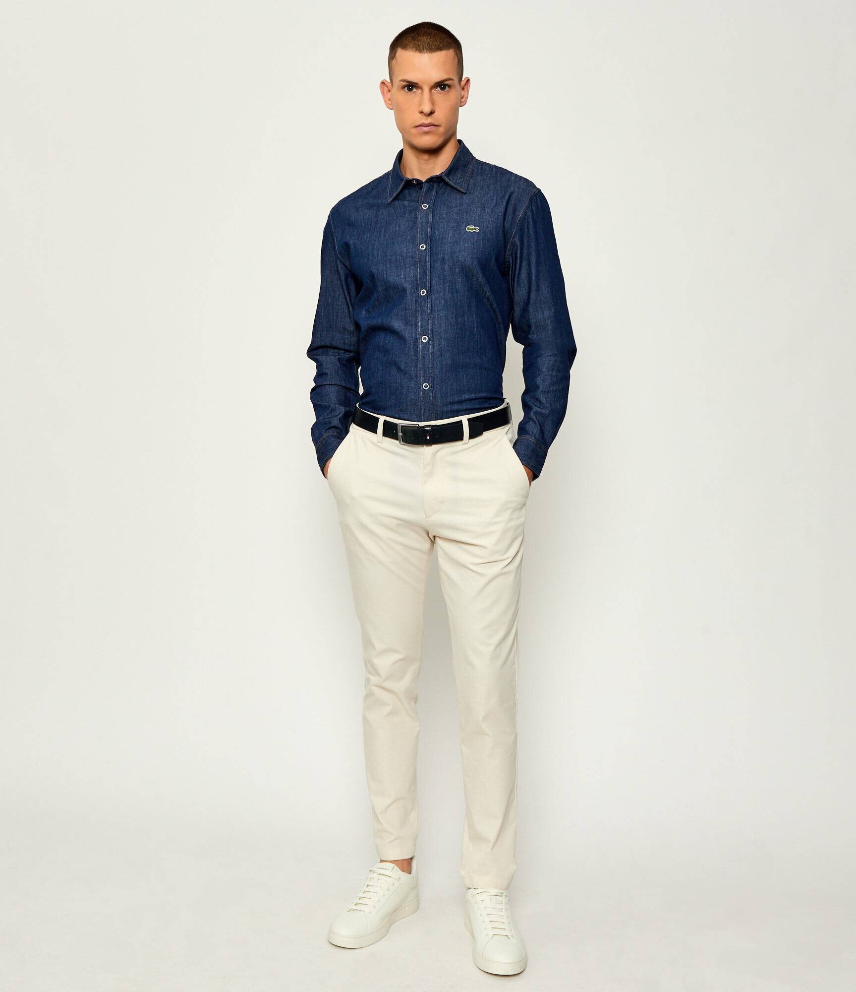 Lacoste De blugi cămașă | regular fit