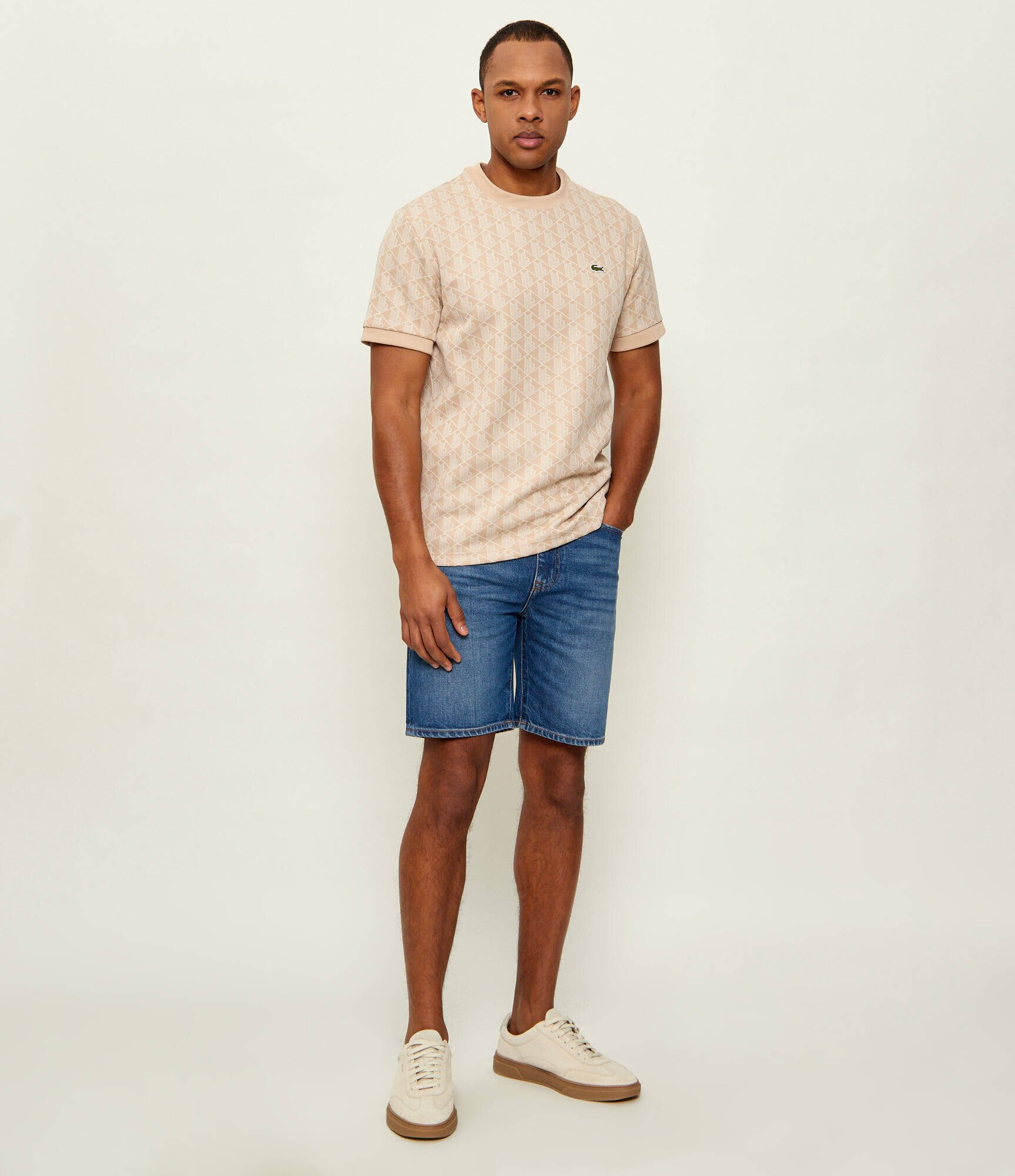 Lacoste De blugi pantaloni scurți | Straight fit