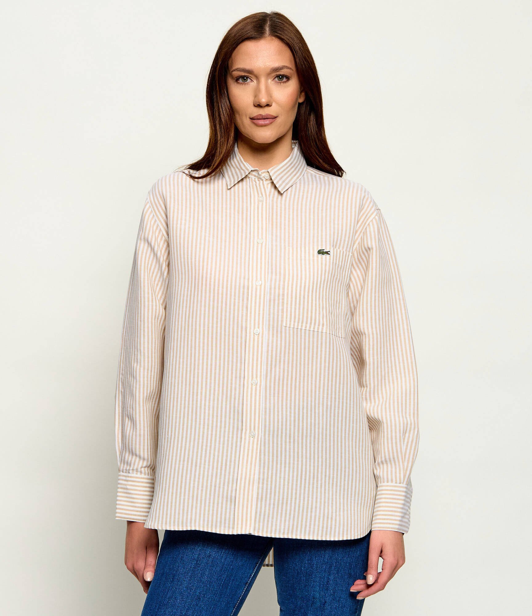 Lacoste De in cămașă | Oversize fit