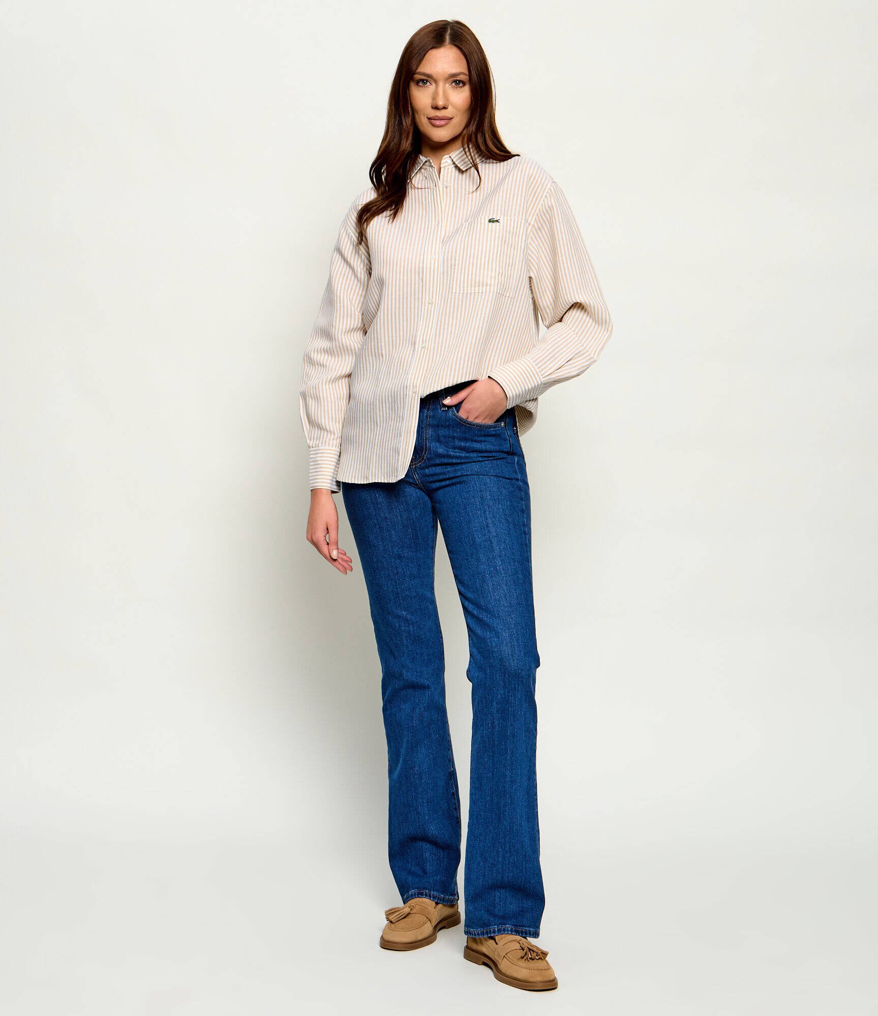 Lacoste De in cămașă | Oversize fit