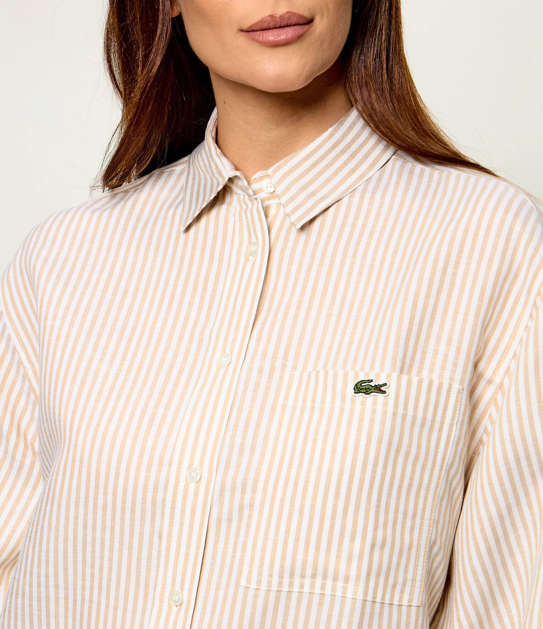 Lacoste De in cămașă | Oversize fit