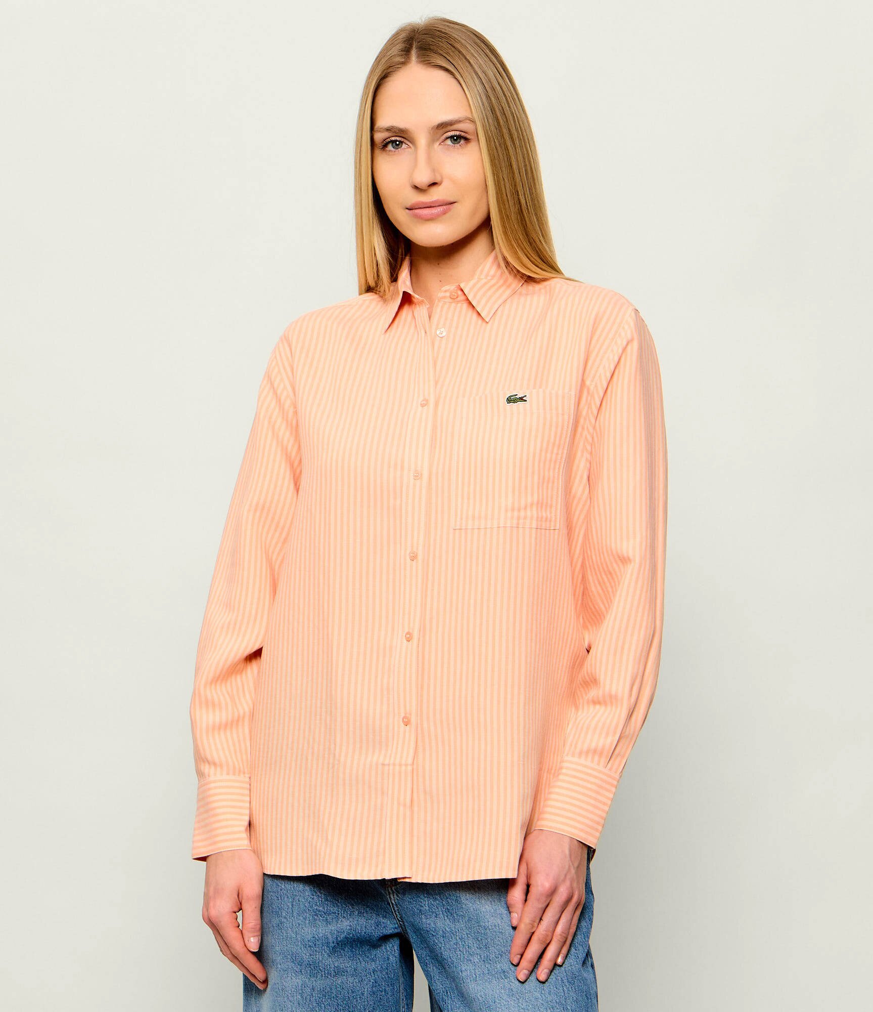 Lacoste De in cămașă | Oversize fit