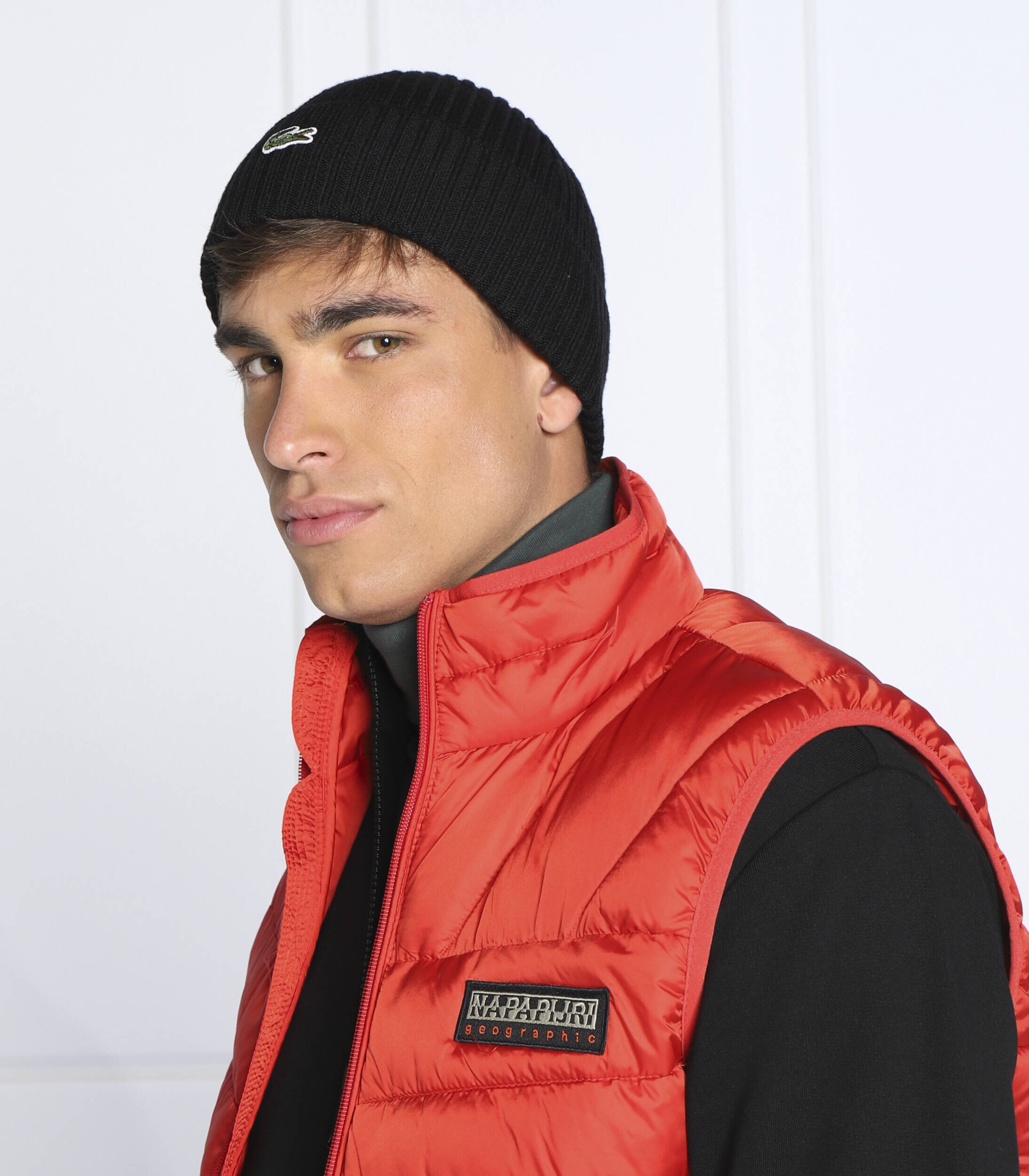 Lacoste De lână căciulă