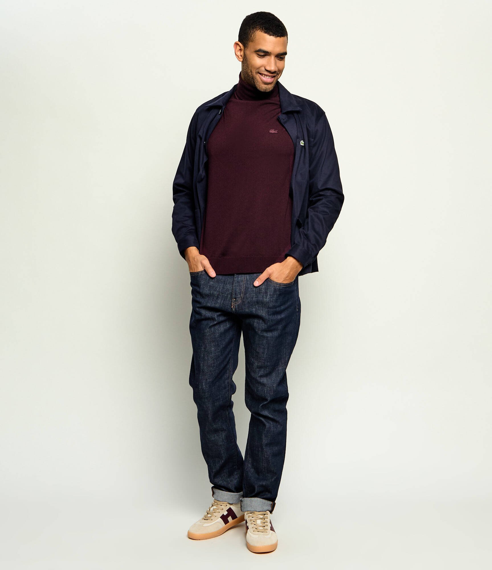Lacoste De lână maletă | regular fit