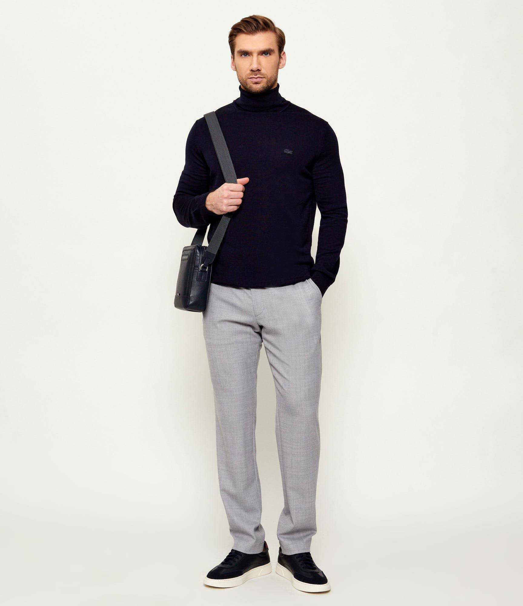 Lacoste De lână maletă | Regular Fit