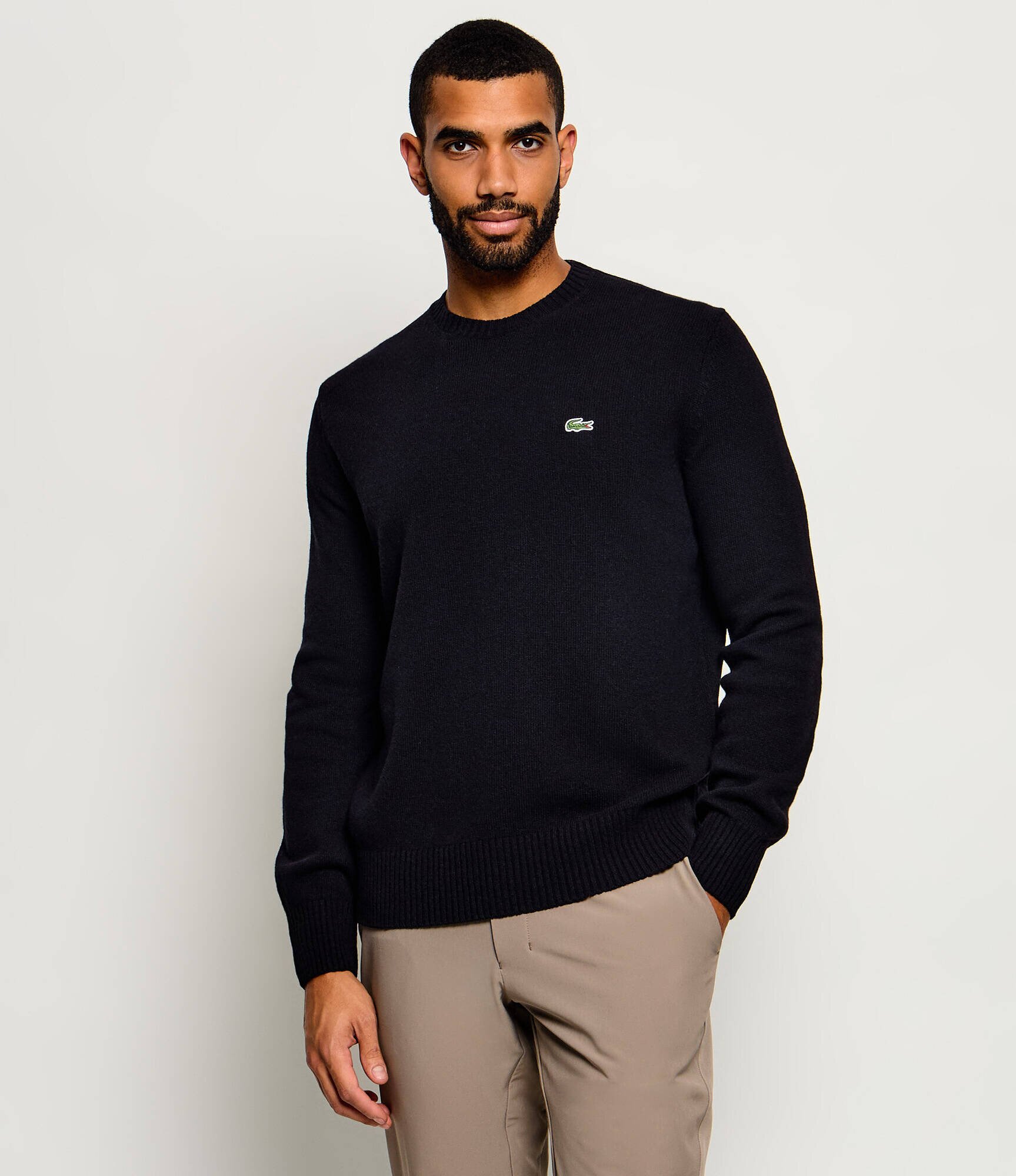 Lacoste De lână pulover | Classic fit