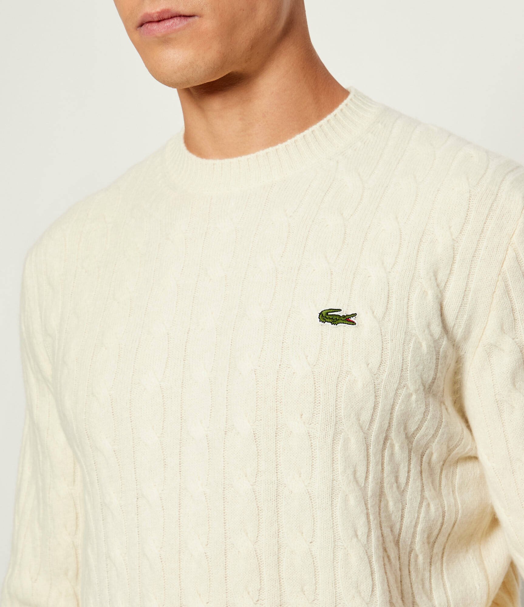 Lacoste De lână pulover | Classic fit