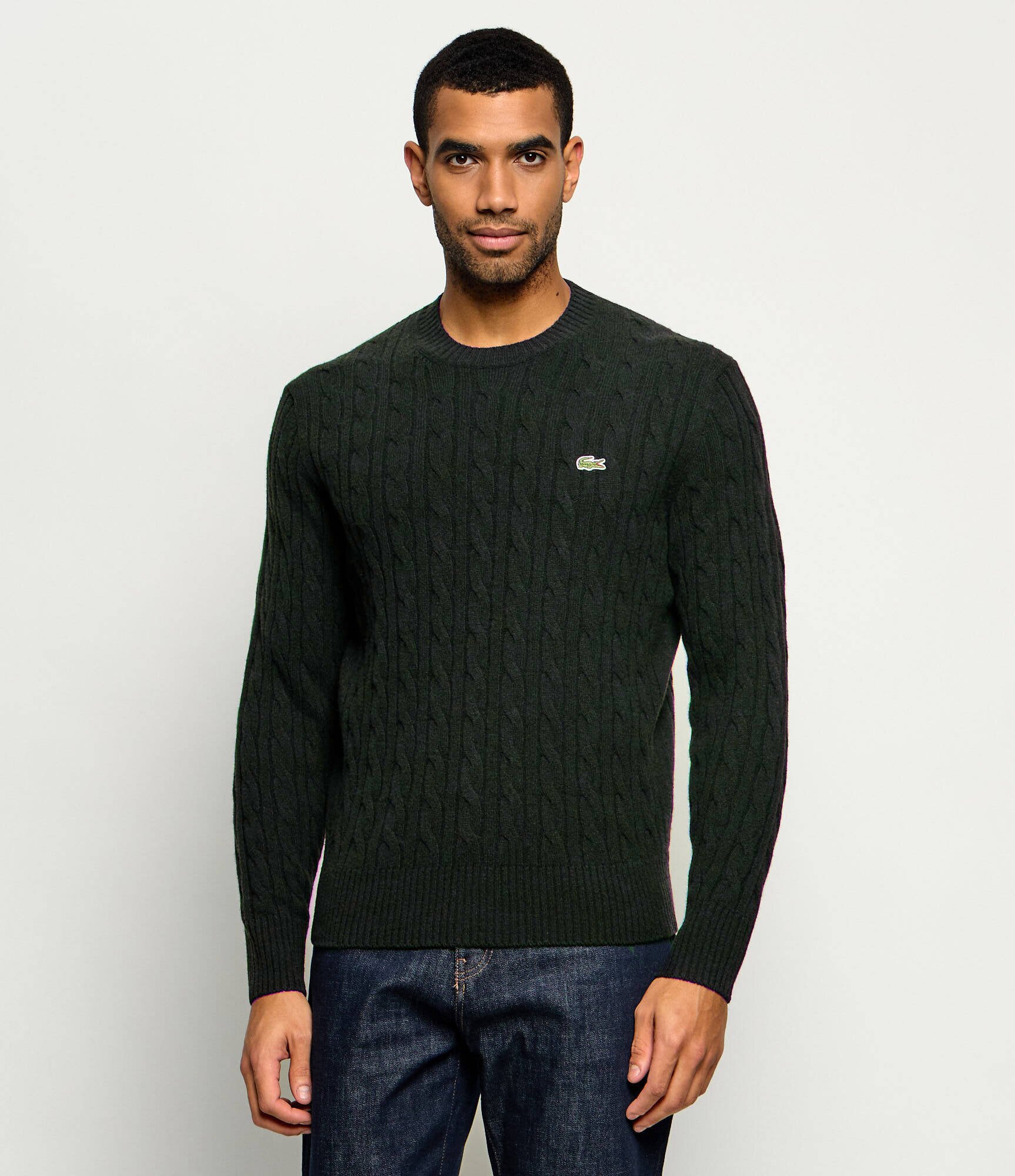 Lacoste De lână pulover | Classic fit