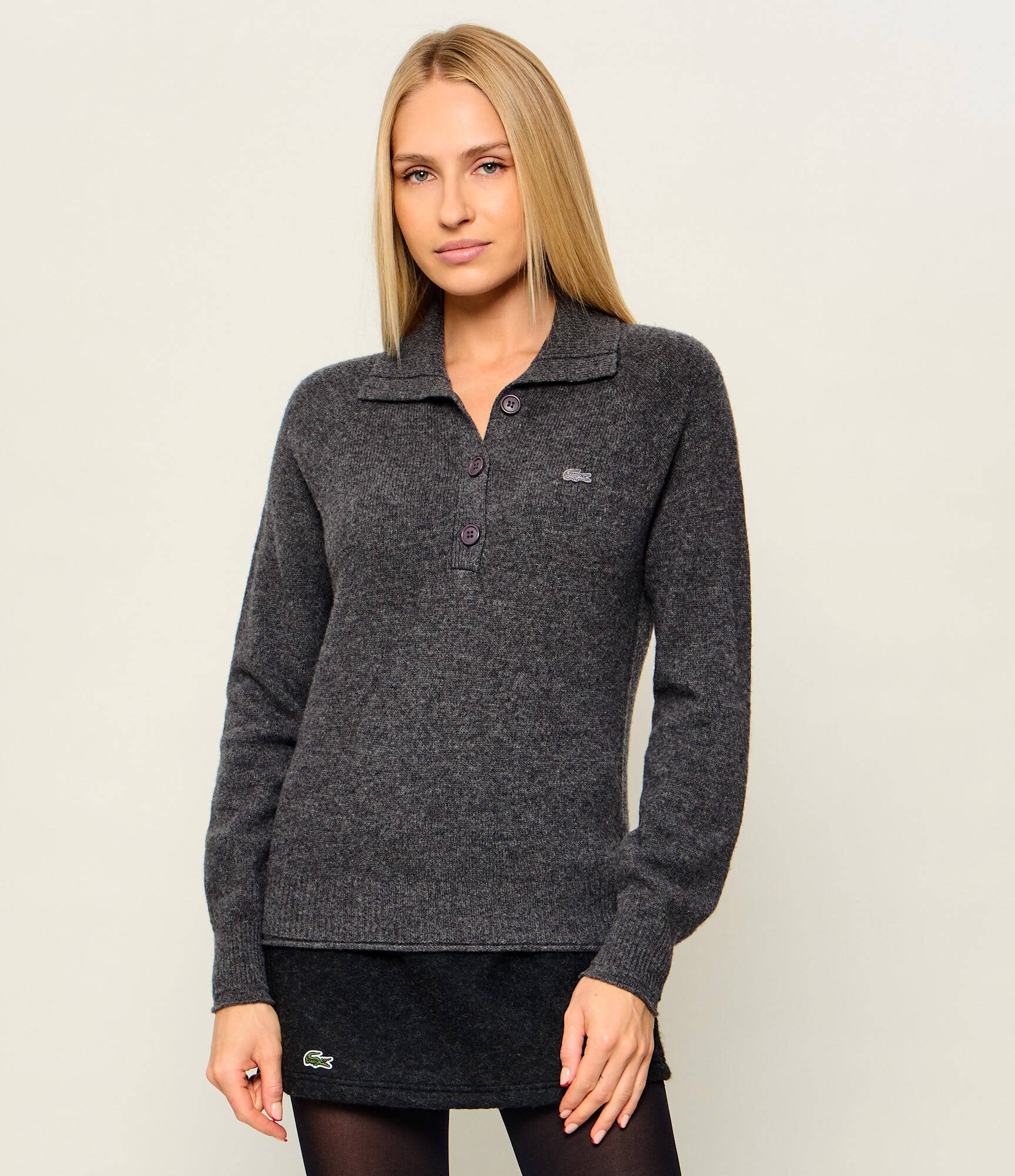 Lacoste De lână pulover | regular fit