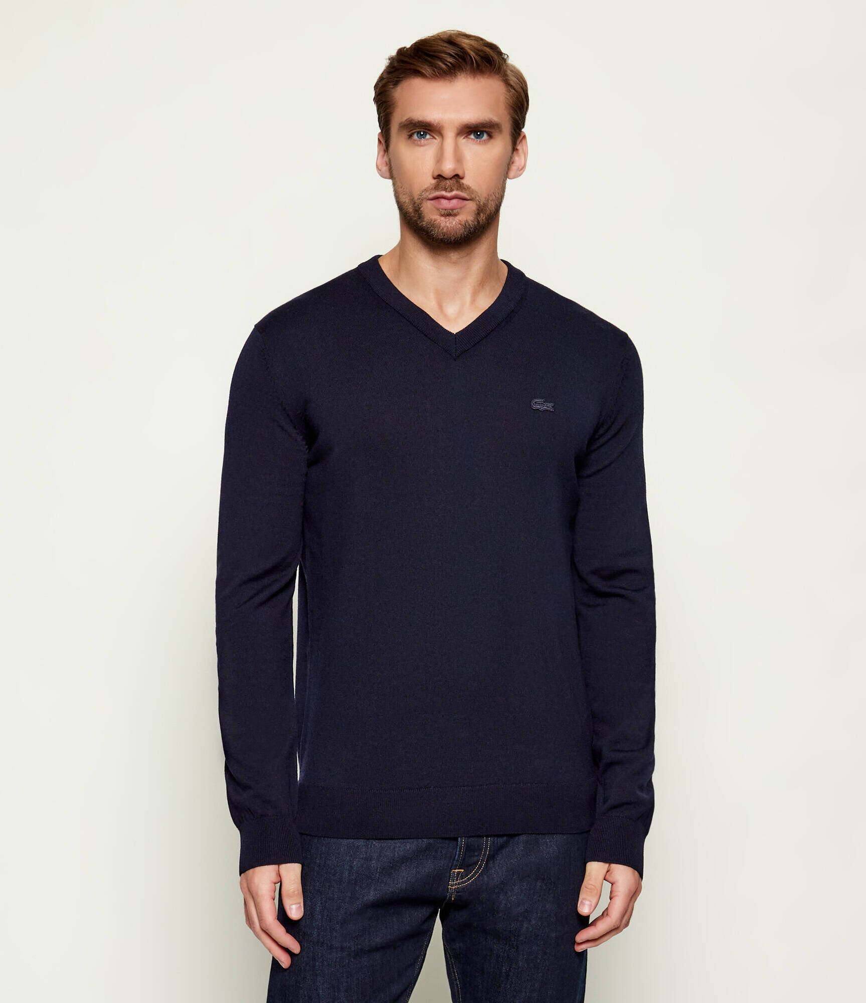 Lacoste De lână pulover | regular fit