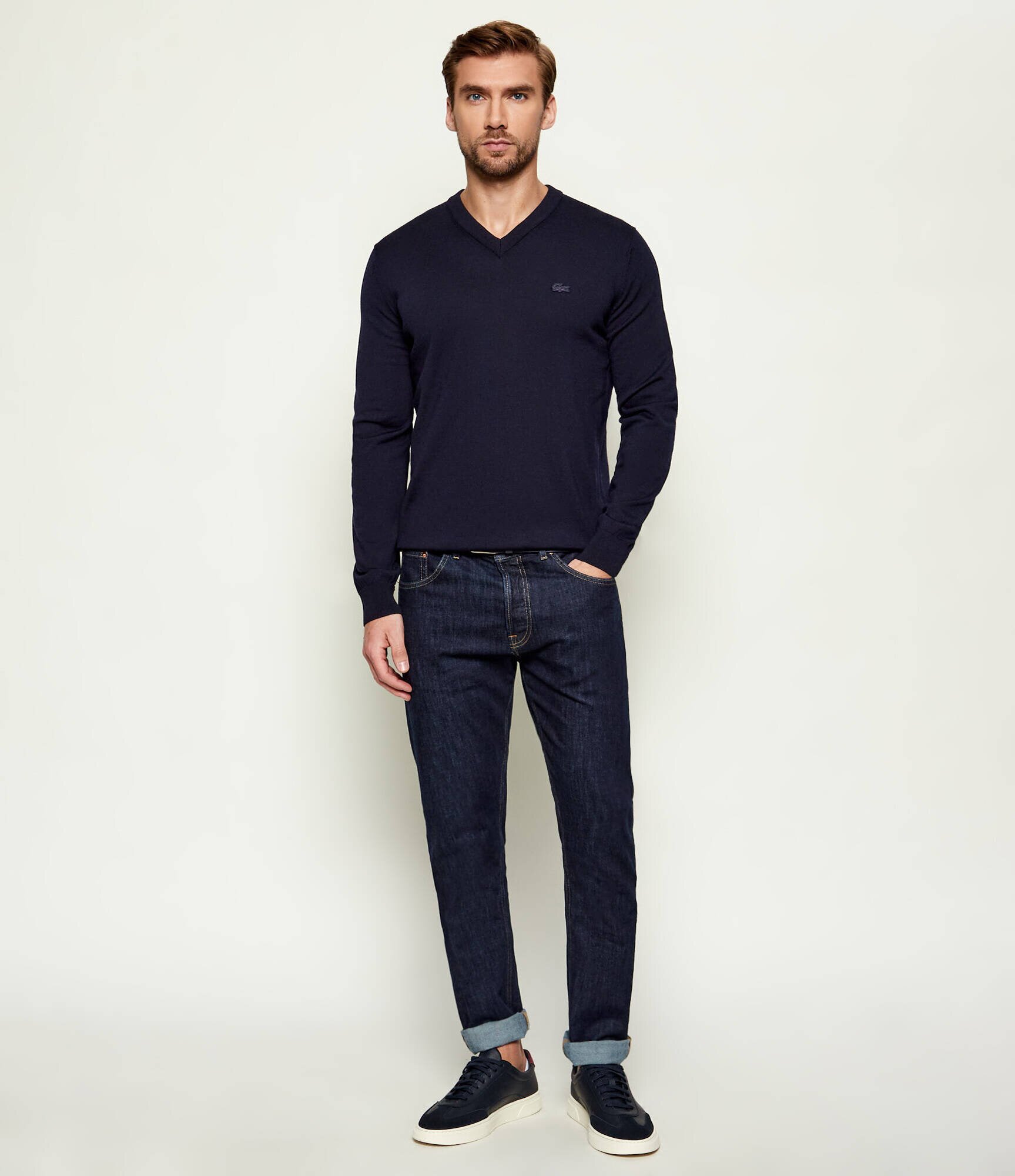 Lacoste De lână pulover | regular fit