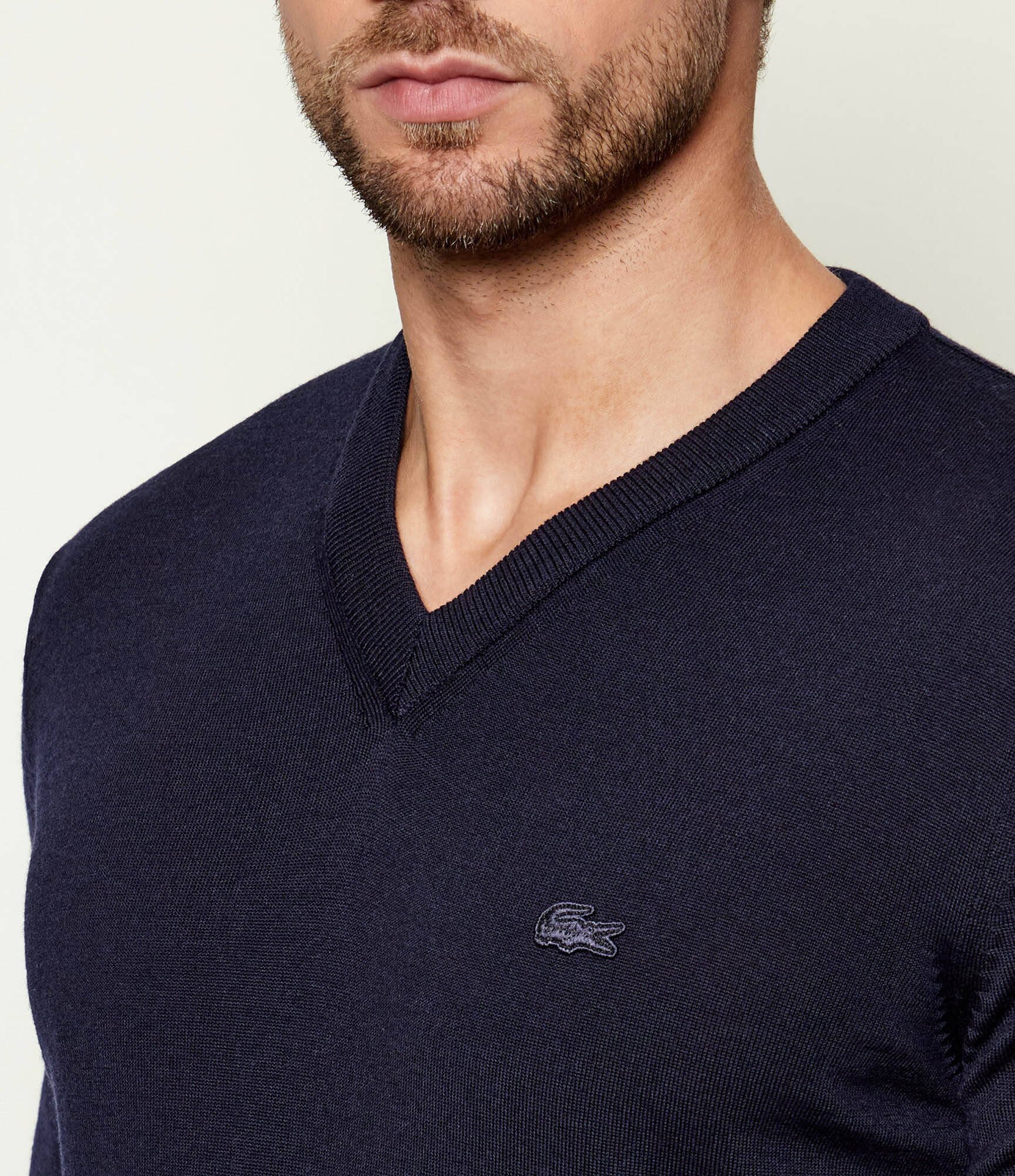 Lacoste De lână pulover | regular fit