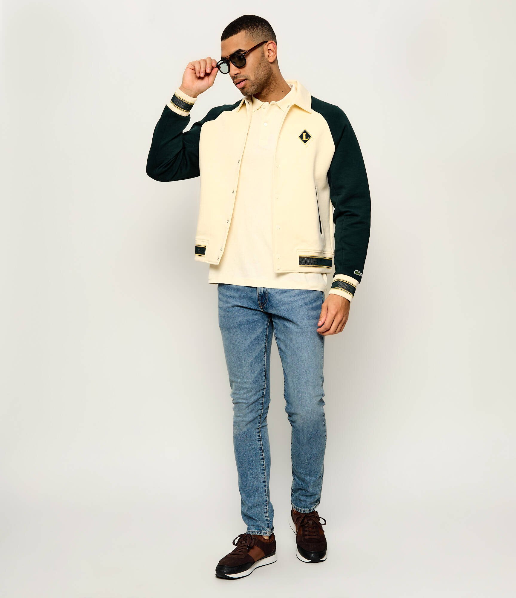 Lacoste Geacă Varsity | Classic fit