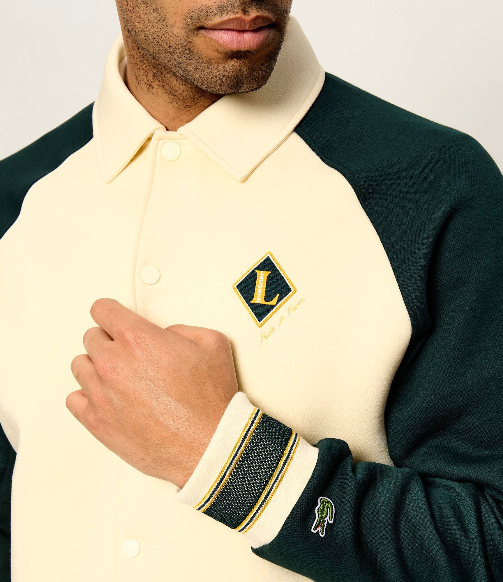 Lacoste Geacă Varsity | Classic fit