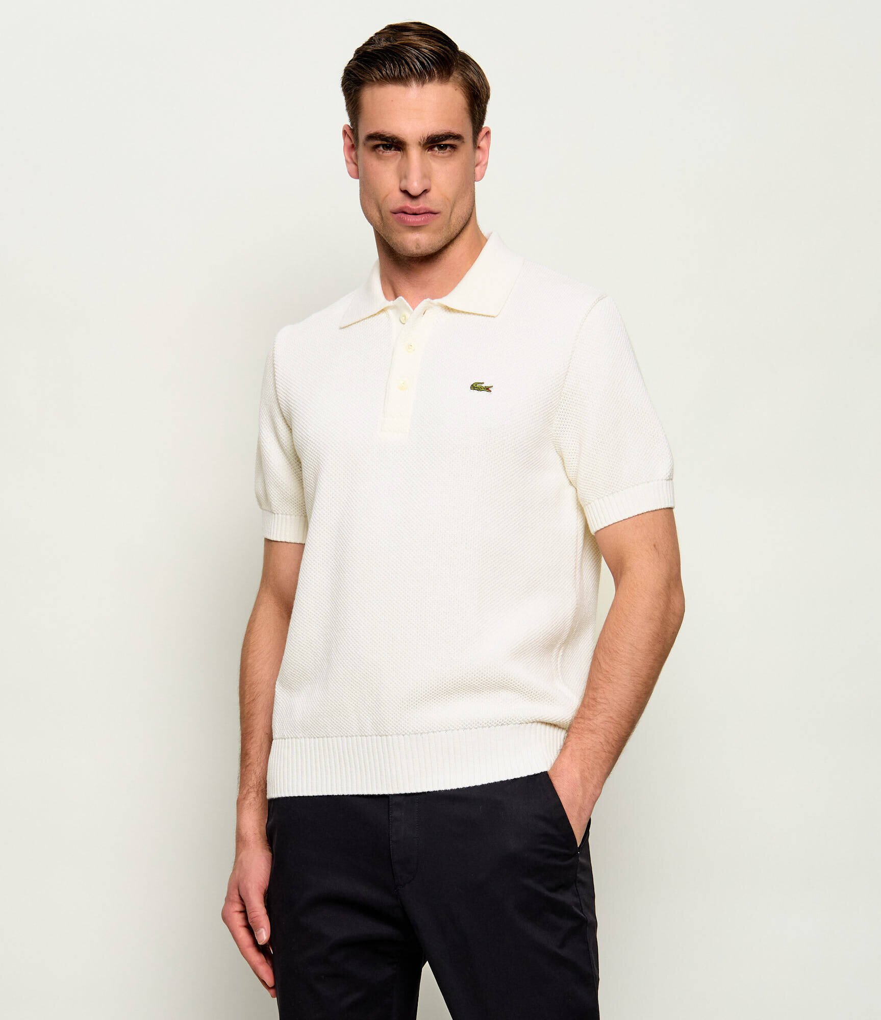 Lacoste Polo | Classic fit cu adaos de lână